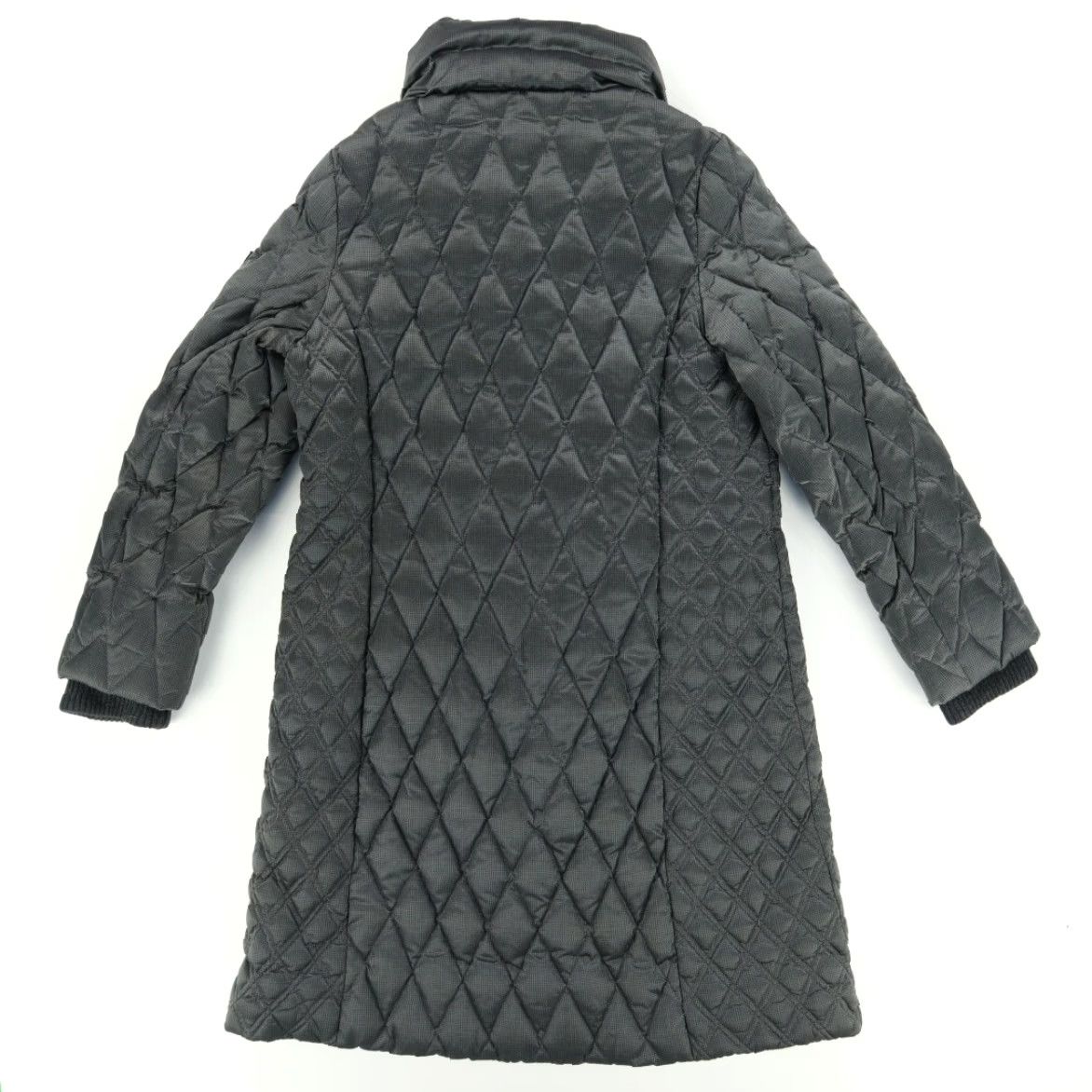 Vintage VINTAGE Tatras Diamond Quilted Down Fill Parka Jacket Gray Women's 5 Shirt Jacket Women Size S / US 4 / IT 40 - 4 Thumbnail