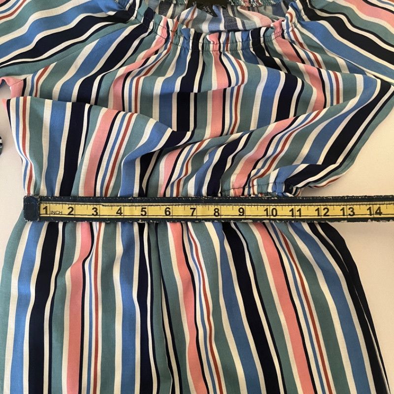 Designer Girls AMY BYER Multicolor Stripe Jumpsuit Size XXS / US 00 / IT 34 - 6 Thumbnail