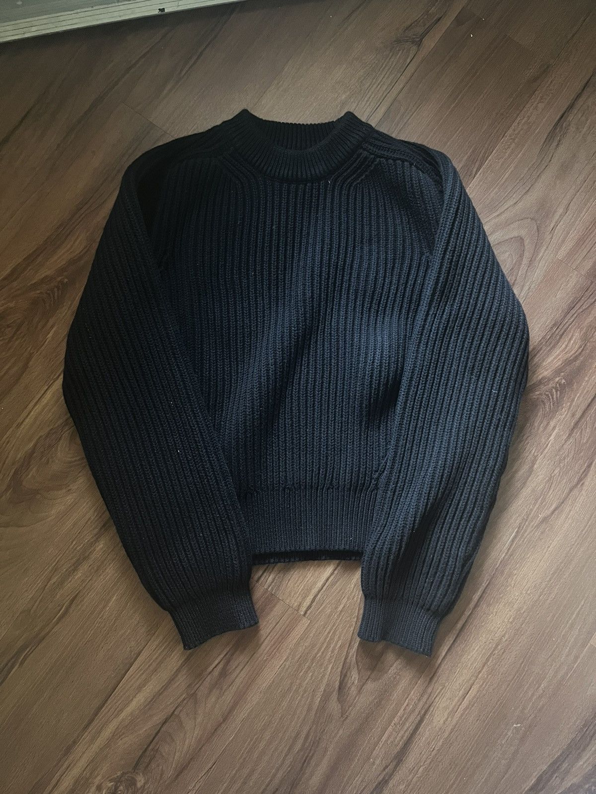No Maintenance No Maintenance Fisherman Knit Sweater | Grailed