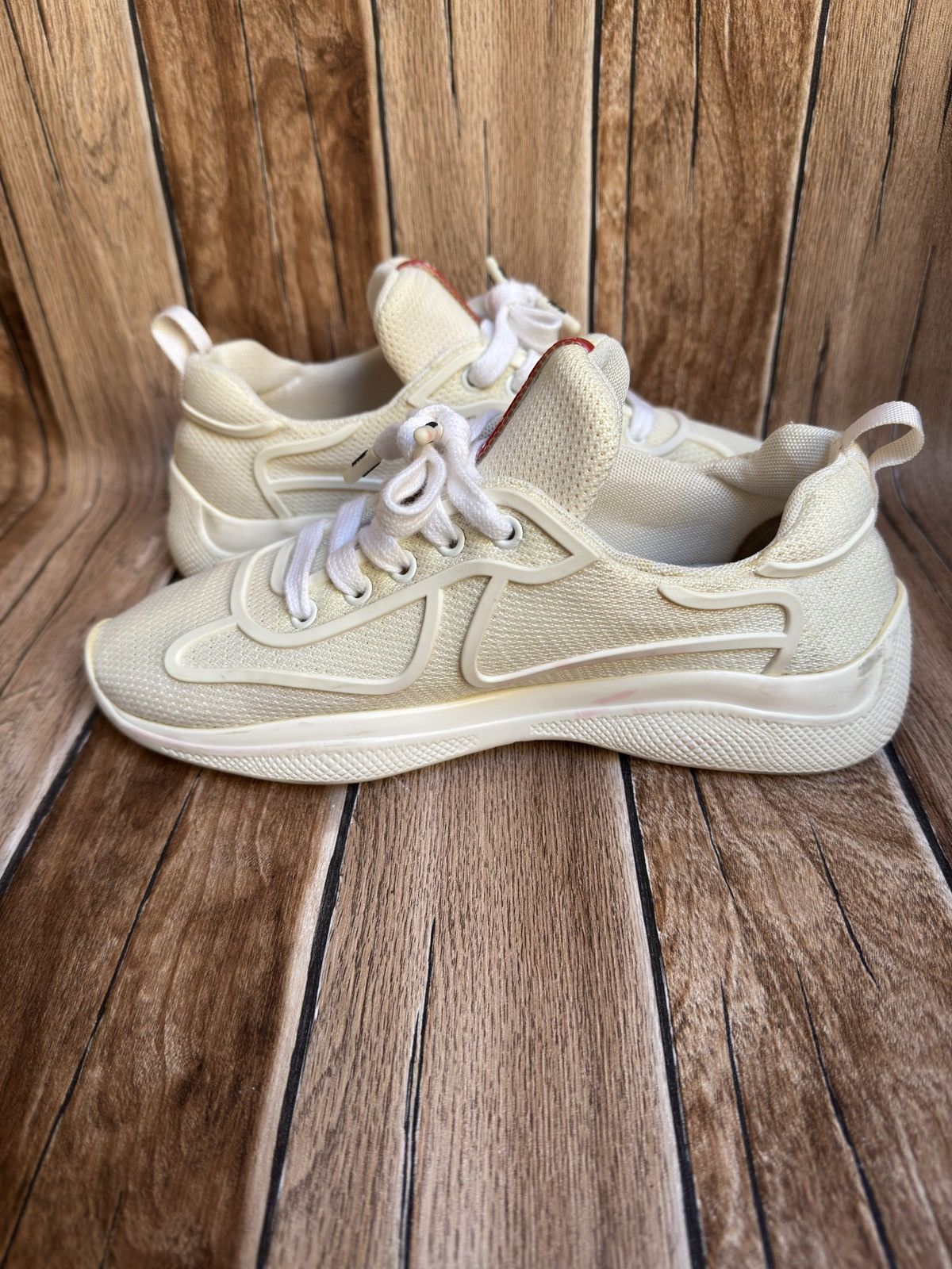 Prada fabric america cup sneakers Size US 5.5 / EU 38 - 8 Thumbnail