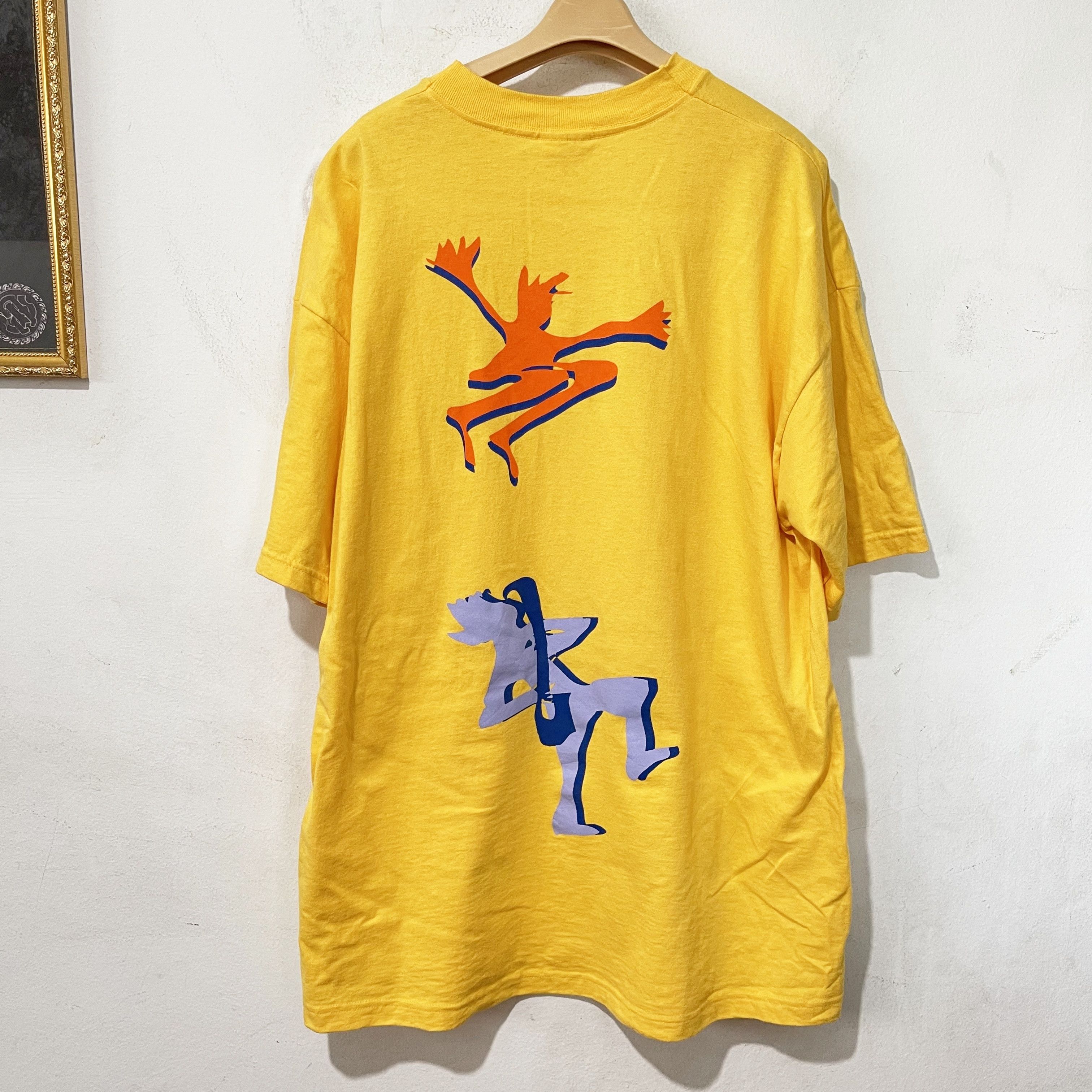 Vintage Vintage 90s Jat T-Shirt Size US XL / EU 56 / 4 - 4 Thumbnail