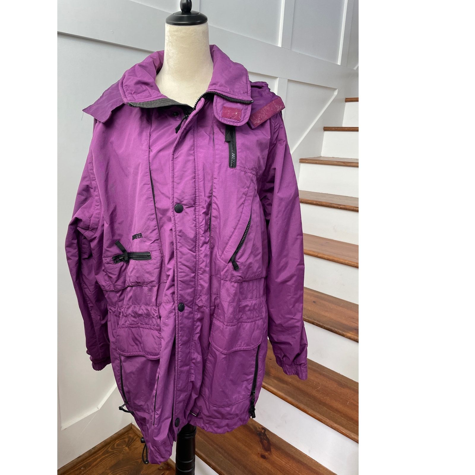 Obermeyer Vintage Obermeyer Men’s Purple Ski Coat Jacket, sz M Size US M / EU 48-50 / 2 - 6 Thumbnail