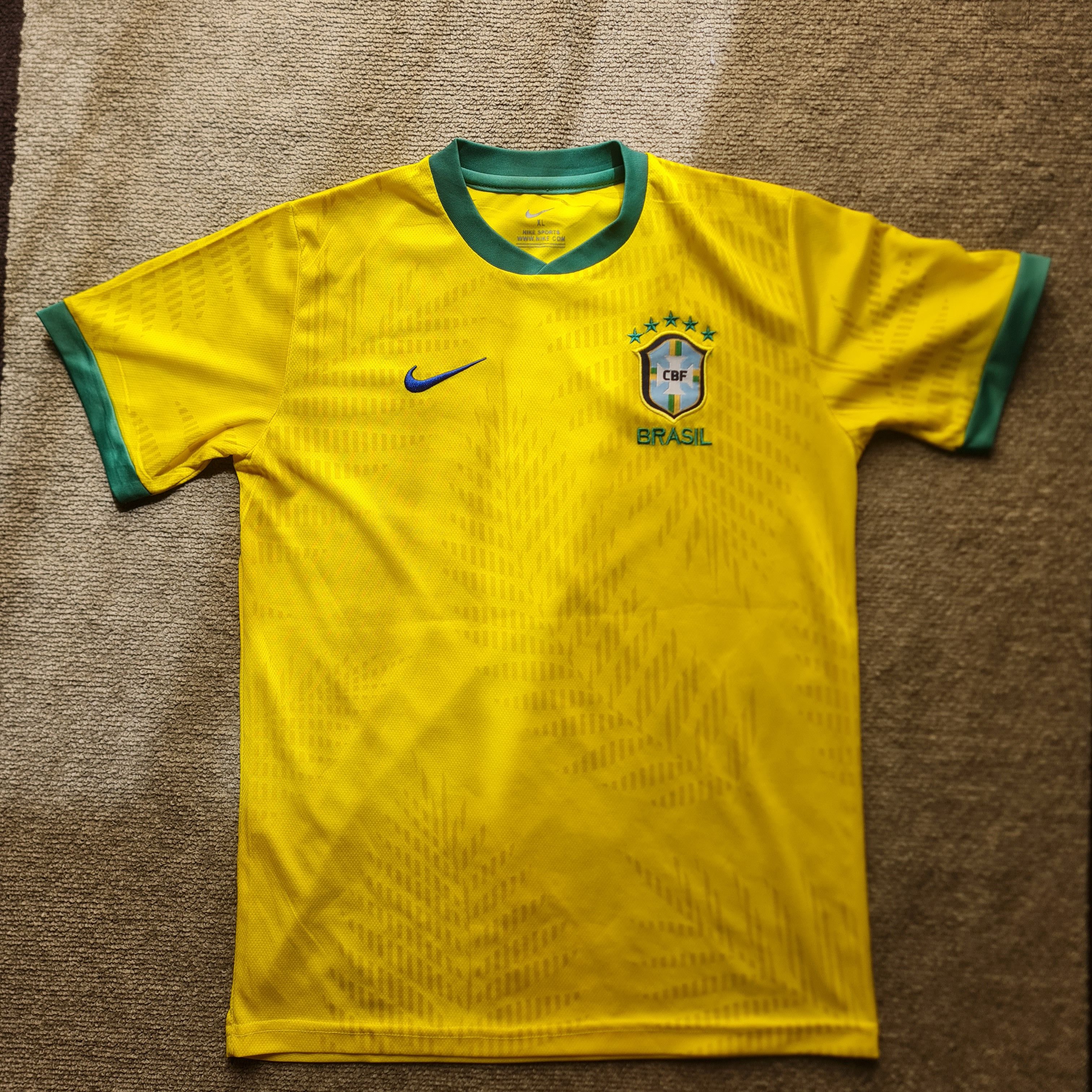 Vintage International Brazil Team T-Shirt Size US L / EU 52-54 / 3 - 1 Thumbnail