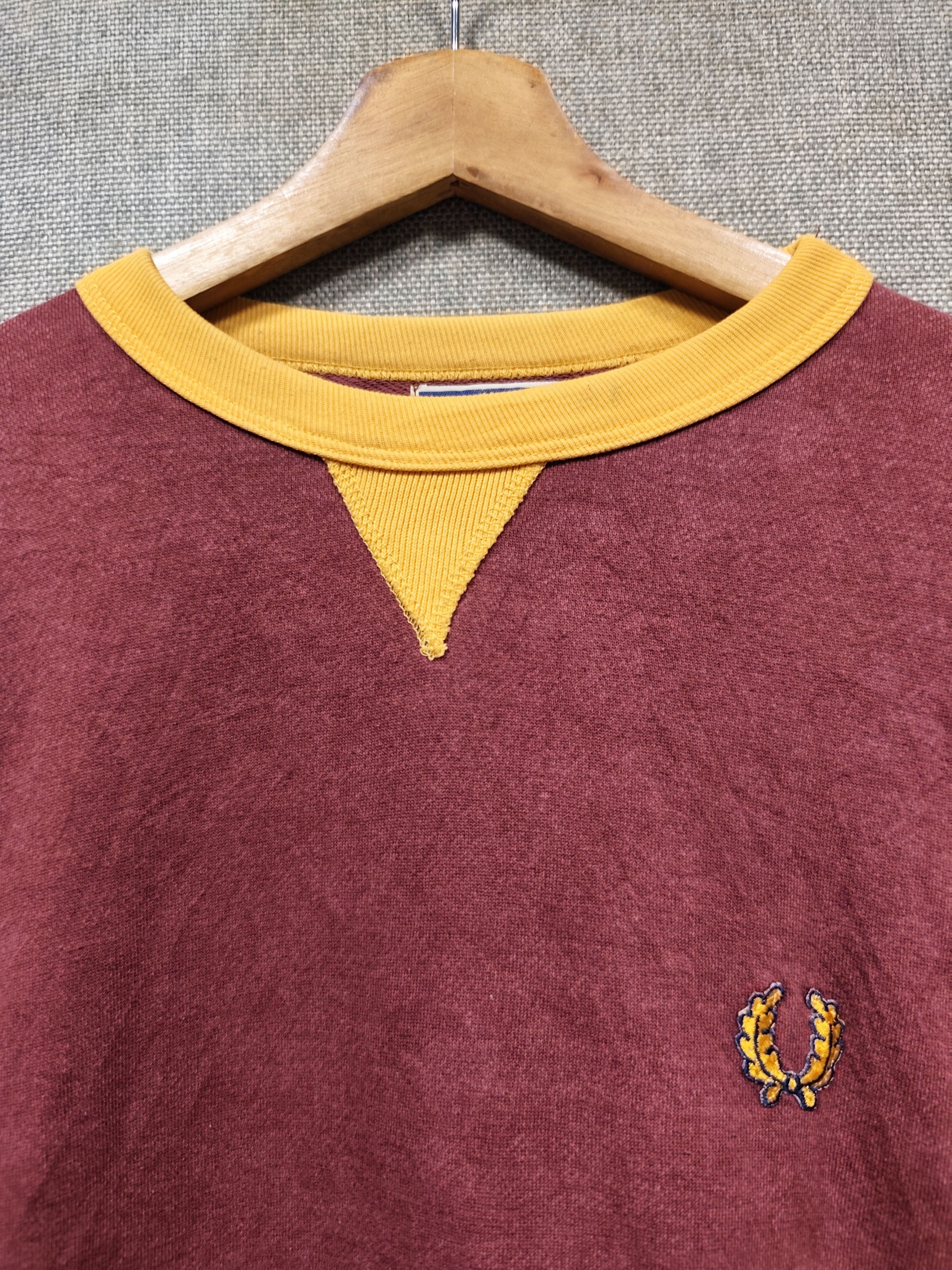 Fred Perry 90s Vintage Fred Perry Sportswear Pullover Size US L / EU 52-54 / 3 - 3 Thumbnail