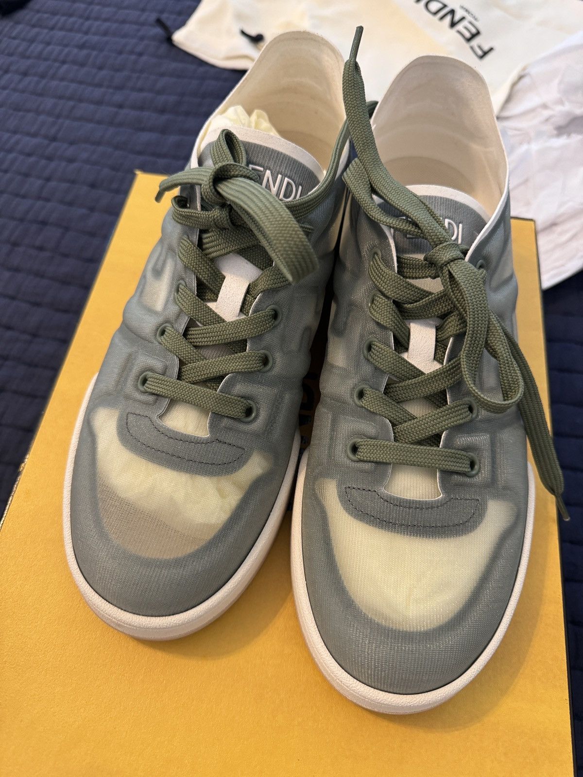 Fendi Fendi Mesh Sneakers Size US 10.5 / IT 40.5 - 8 Thumbnail