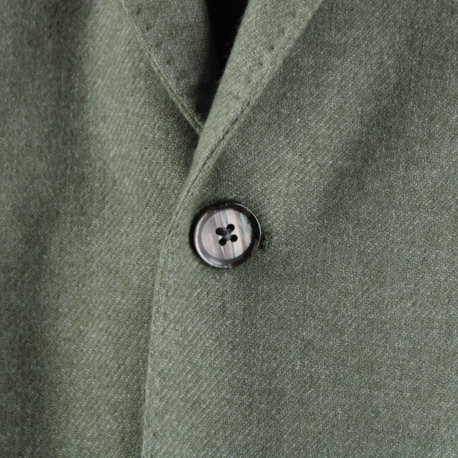 Luigi Bianchi Luigi Bianchi Mantova Sport Coat Size 44 Regular US in Green Size 44R - 2 Thumbnail
