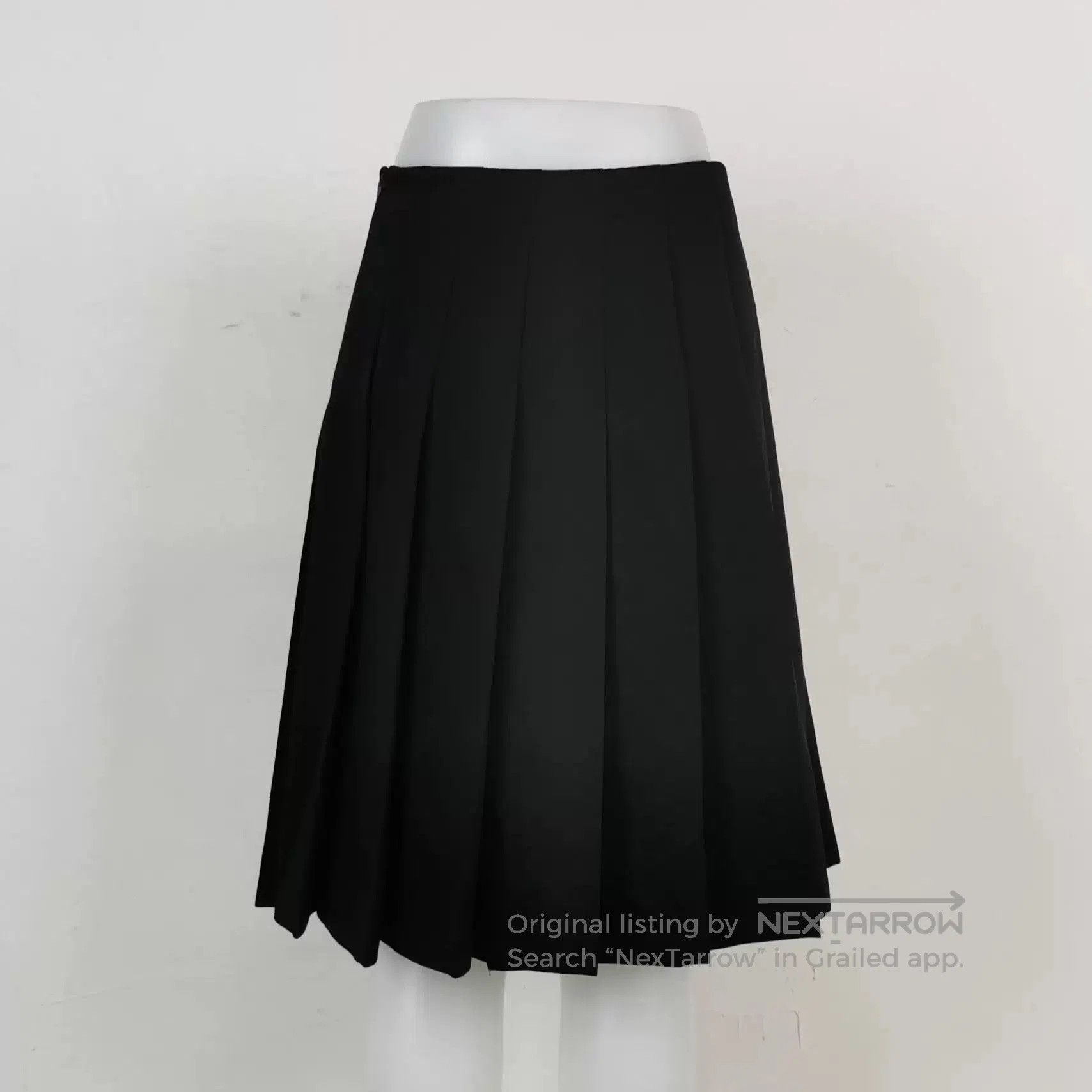 Prada Prada Color-Block Pleated Skirt Size 38. Size 37" - 2 Thumbnail