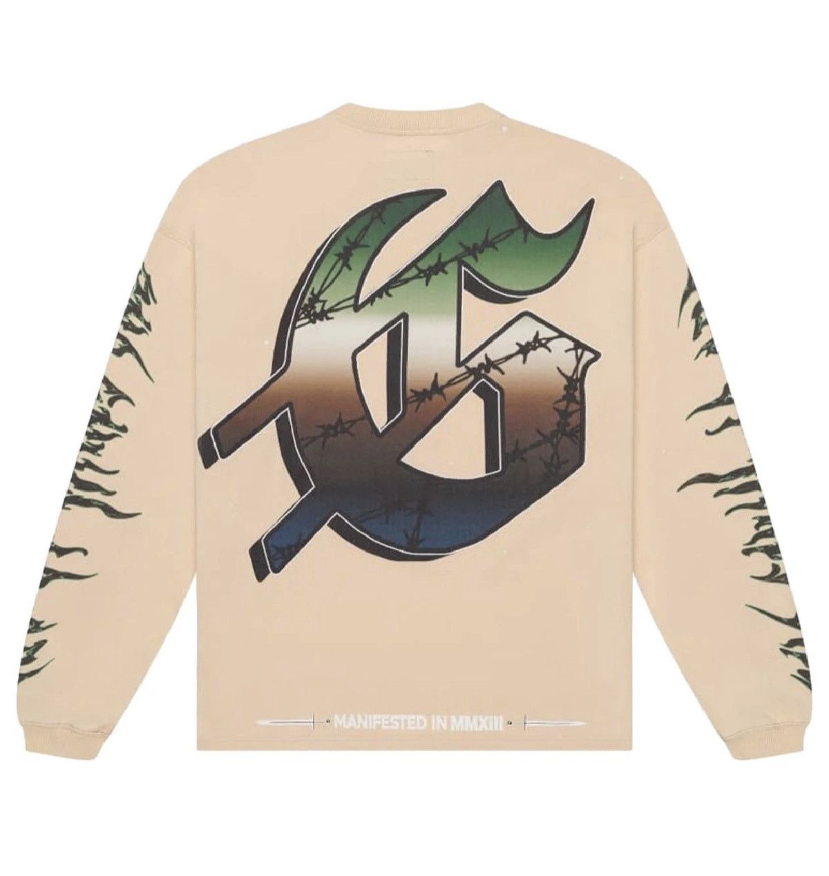 Godspeed Godspeed 'Air Strike' Thermal LS Bone Tee Size US M / EU 48-50 / 2 - 2 Thumbnail