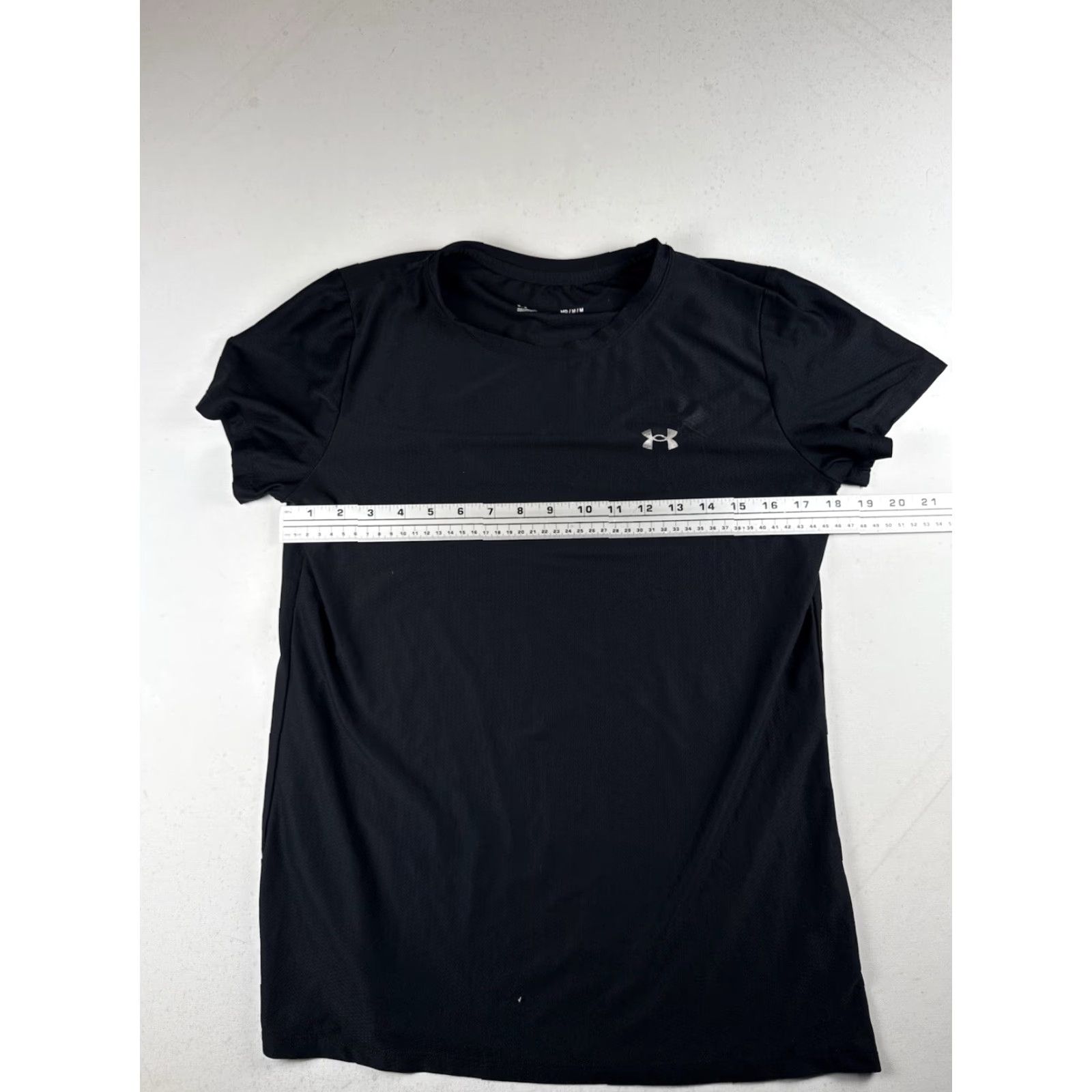 Under Armour Under Armour Tech Tee T-Shirt Mens Black Medium Short Sleeve Athletic Training Size US M / EU 48-50 / 2 - 3 Thumbnail
