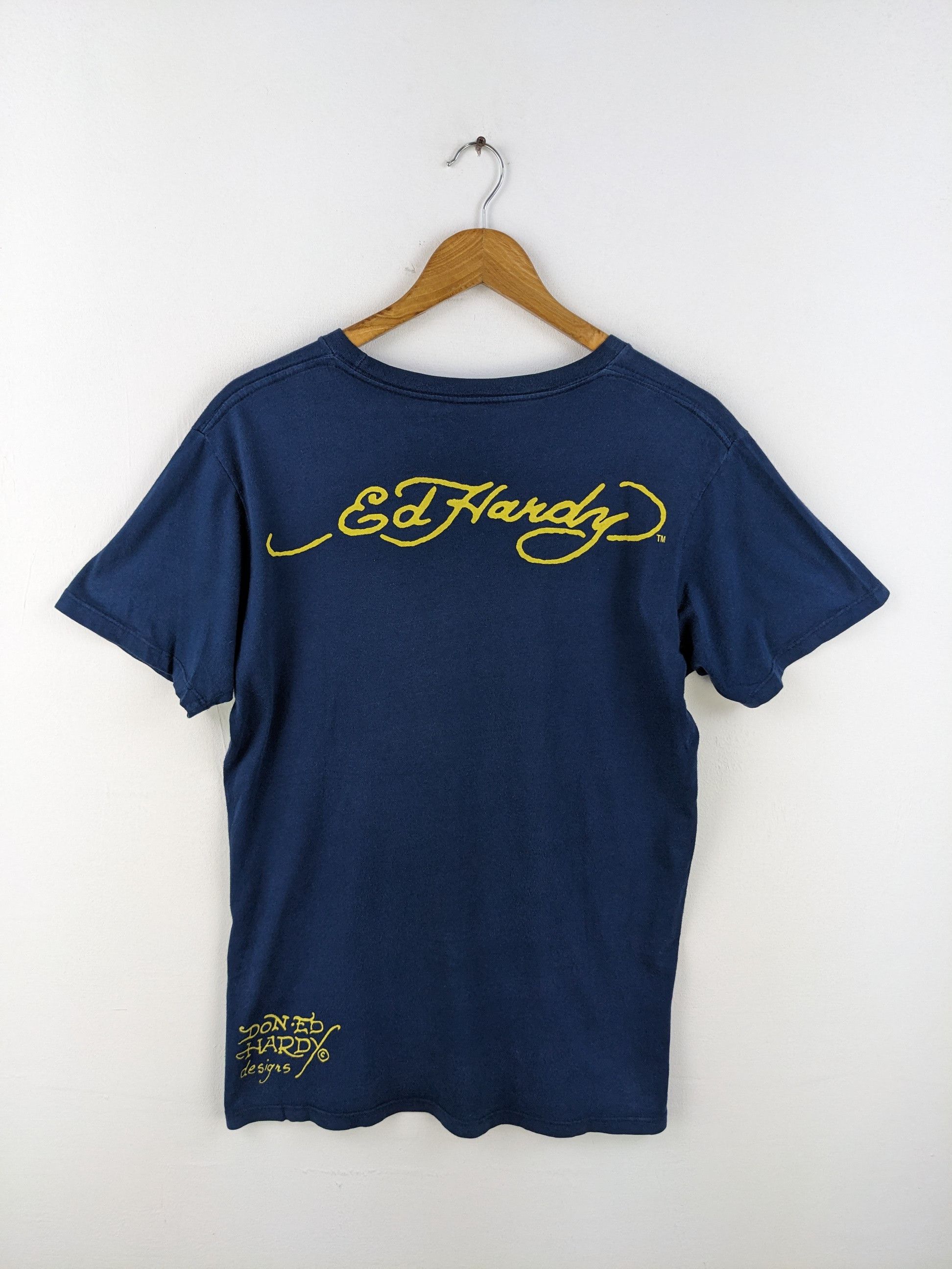 Ed Hardy Vintage Ed Hardy T Shirt King Of Pride Rock Size US M / EU 48-50 / 2 - 16 Thumbnail