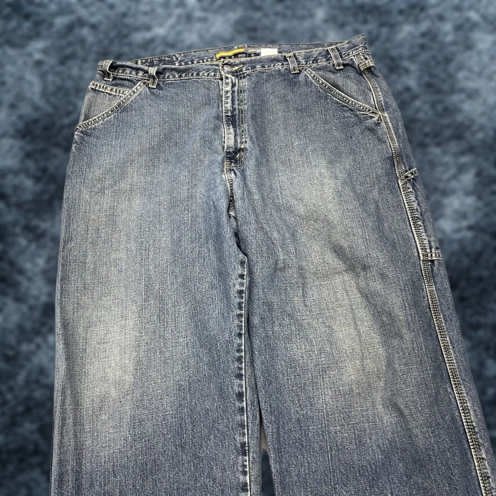 Vintage VINTAGE Levis Silvertab Jeans Mens 38x30 Relaxed Wide Baggy Carpenter Skate Y2K Jeans Mens 38x30 Blue Cotton Baggy 90s Grunge USA Mens Size US 38 / EU 54 - 1 Thumbnail