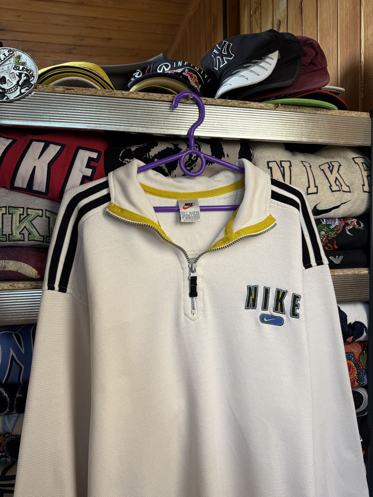 Nike Men’s Nike Sweatshirt Vintage Sportswear Size L Size US L / EU 52-54 / 3 - 3 Thumbnail