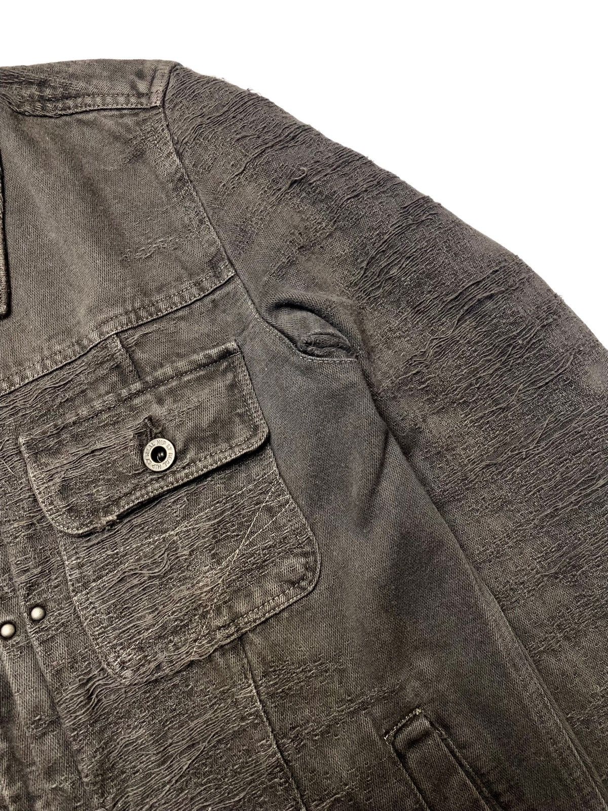 If Six Was Nine 2000s L7 Real Hip - Distressed Root Denim Jacket Size US L / EU 52-54 / 3 - 7 Thumbnail