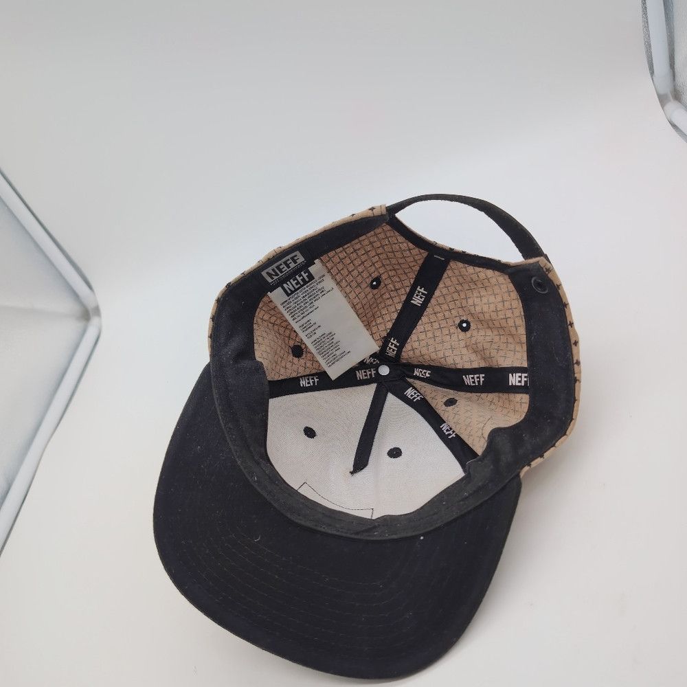 NEFF Neff Black and Tan Baseball Cap Hat STYLE: NF0106 Size ONE SIZE - 9 Thumbnail