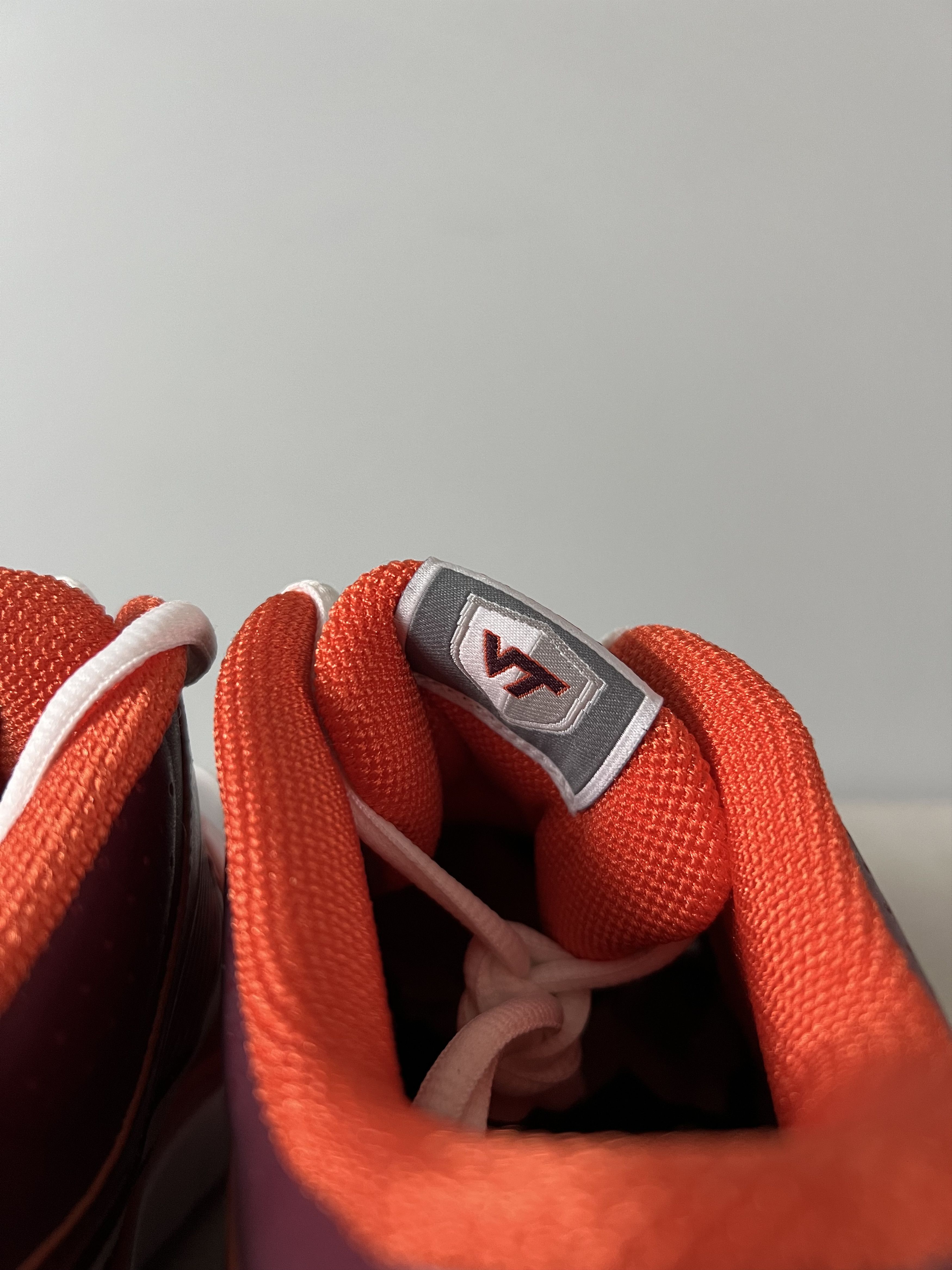 Nike Sample Nike PE Virginia Tech Trainer 1 Mid in White Size US 9 / EU 42 - 7 Thumbnail