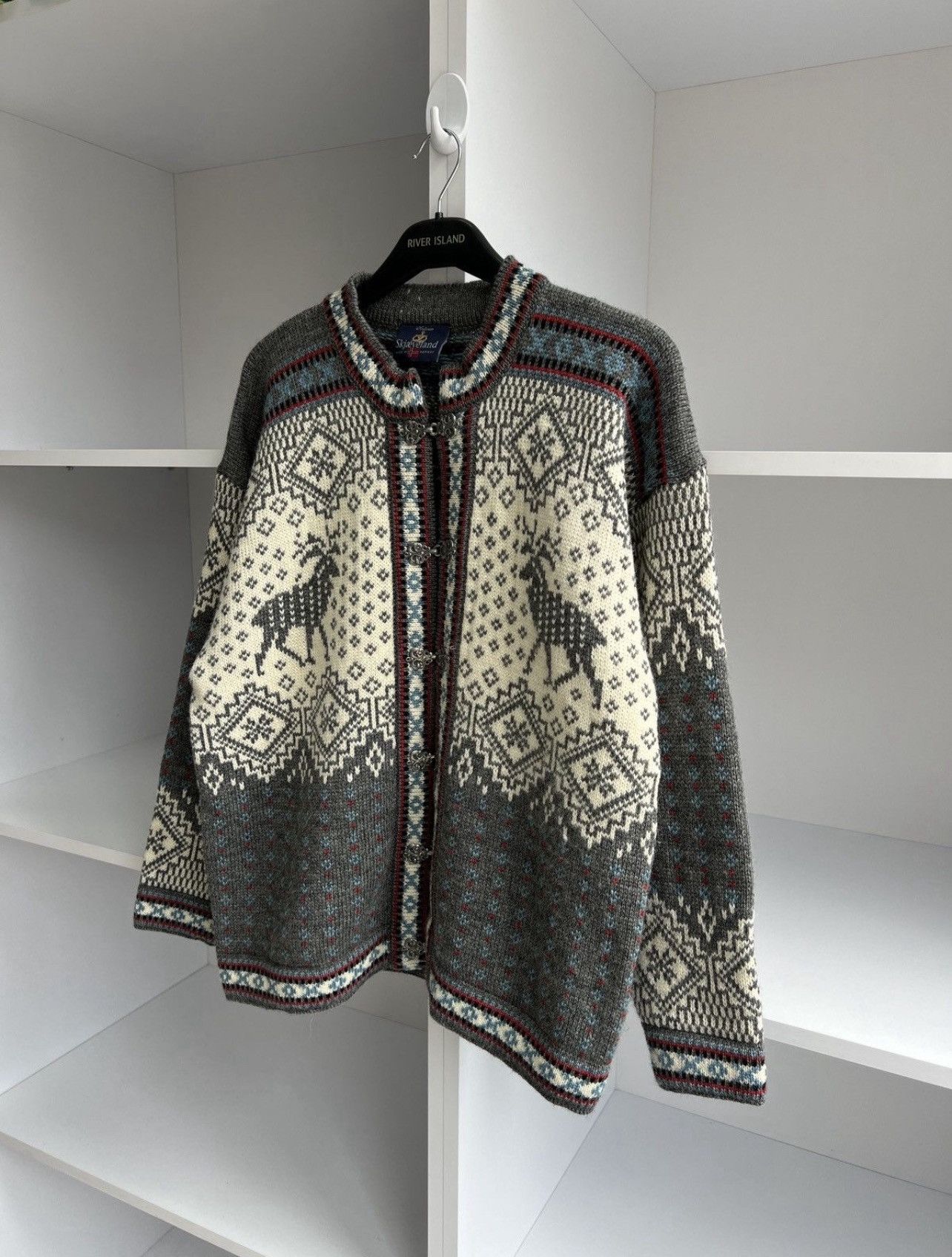 Other Vintage Skjaeveland of Norway Cardigan Sweater Wool Size US S / EU 44-46 / 1 - 3 Thumbnail