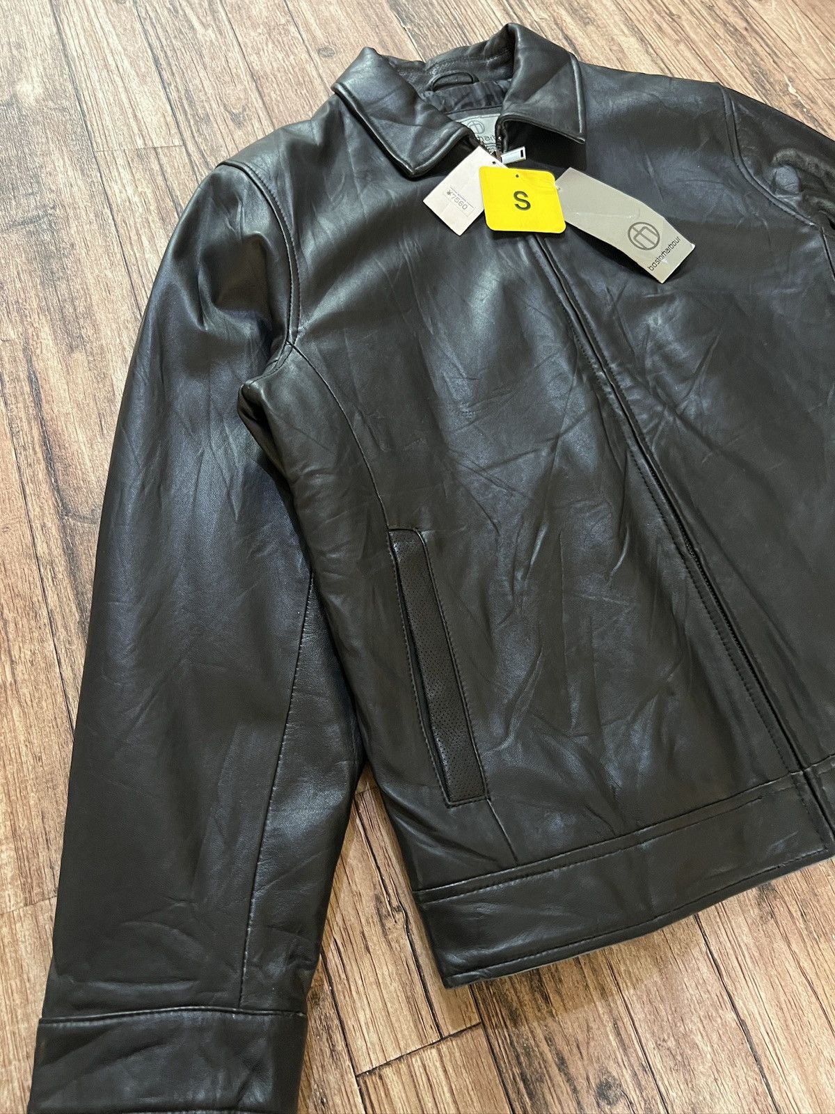 Vintage Boston Harbour Leather Jacket BNWT Size US M / EU 48-50 / 2 - 3 Thumbnail