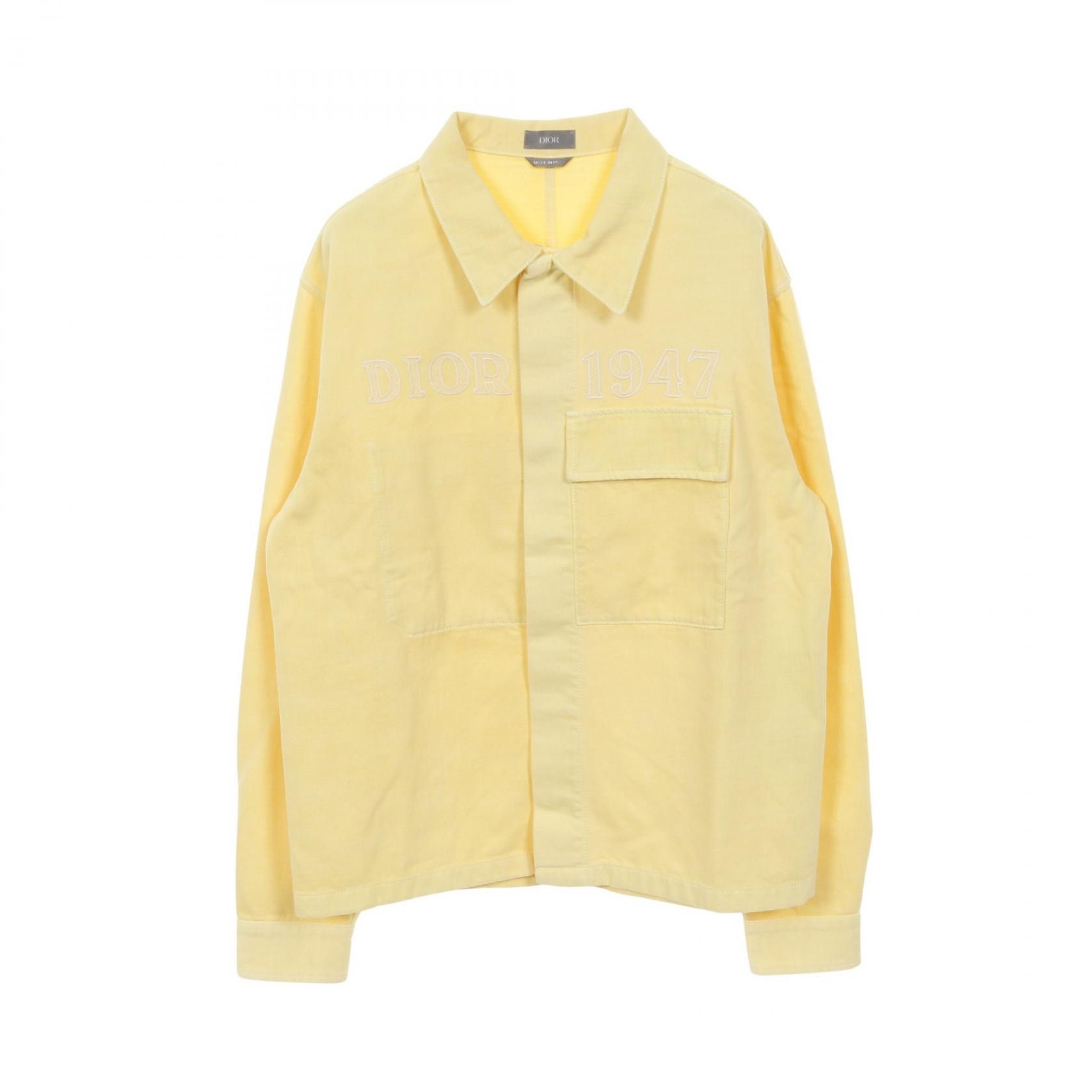 Dior Dior Dior Logo Embroidery Cotton Jacket Cotton Outerwear 013D488C239X Size ONE SIZE - 1 Thumbnail