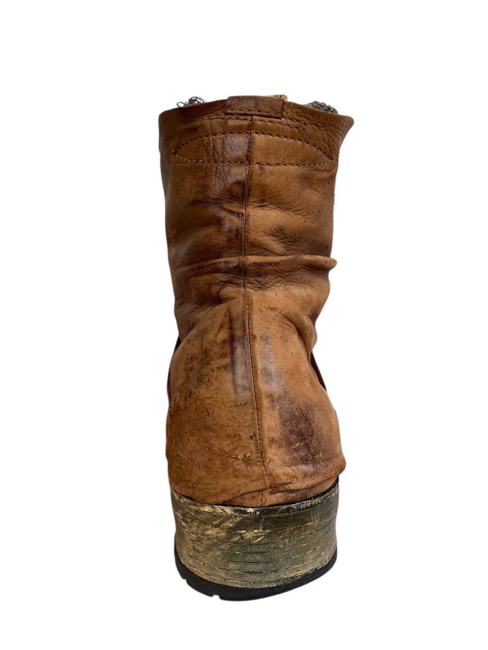 Alfredo Bannister Alfredo Bannister Deconstructed Folded Sock Boots Size US 10 / EU 43 - 6 Thumbnail