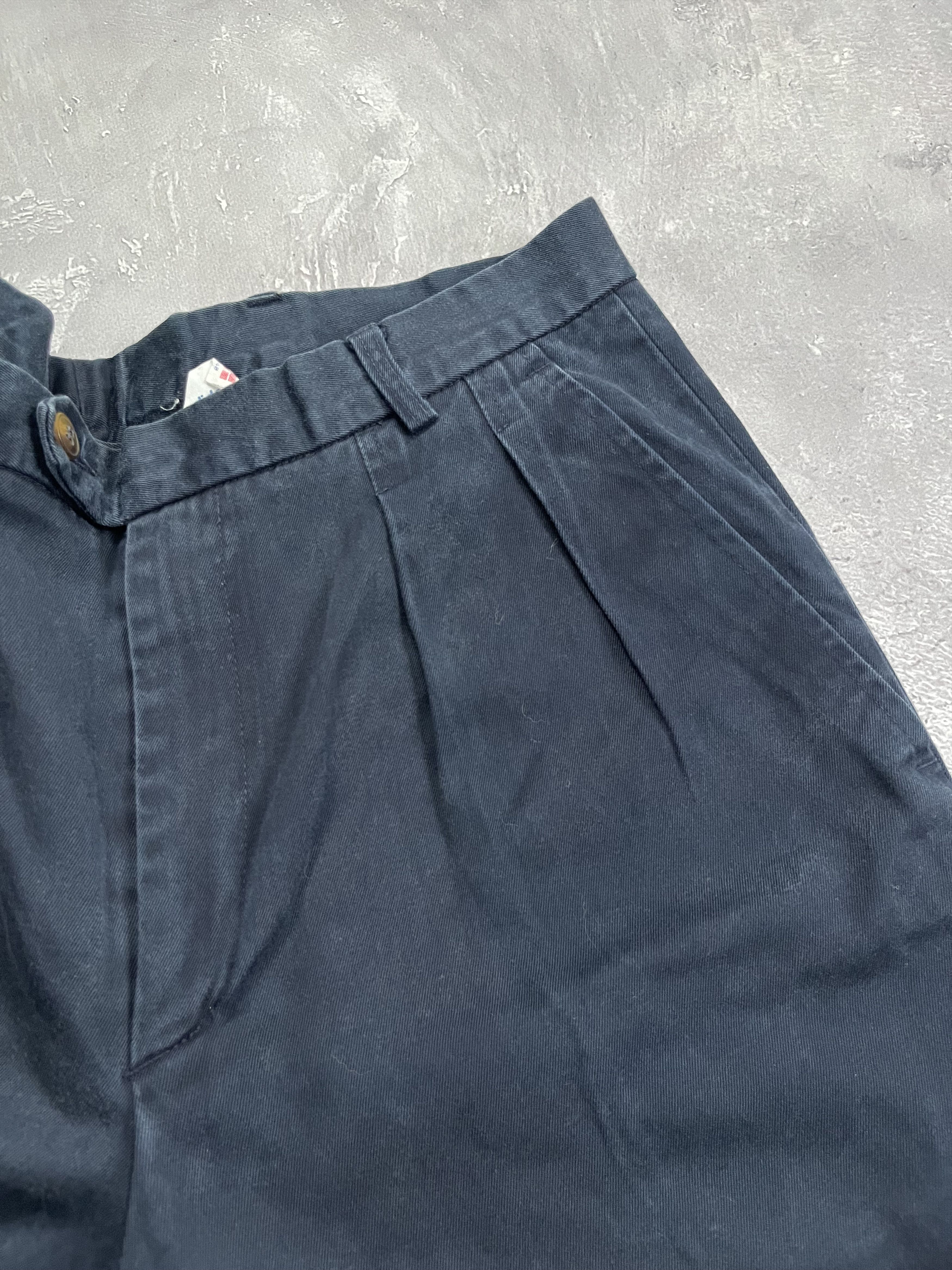 Adidas Vintage Adidas Ventex Pleated Chino Pants Metal Logo Size US 33 - 6 Thumbnail