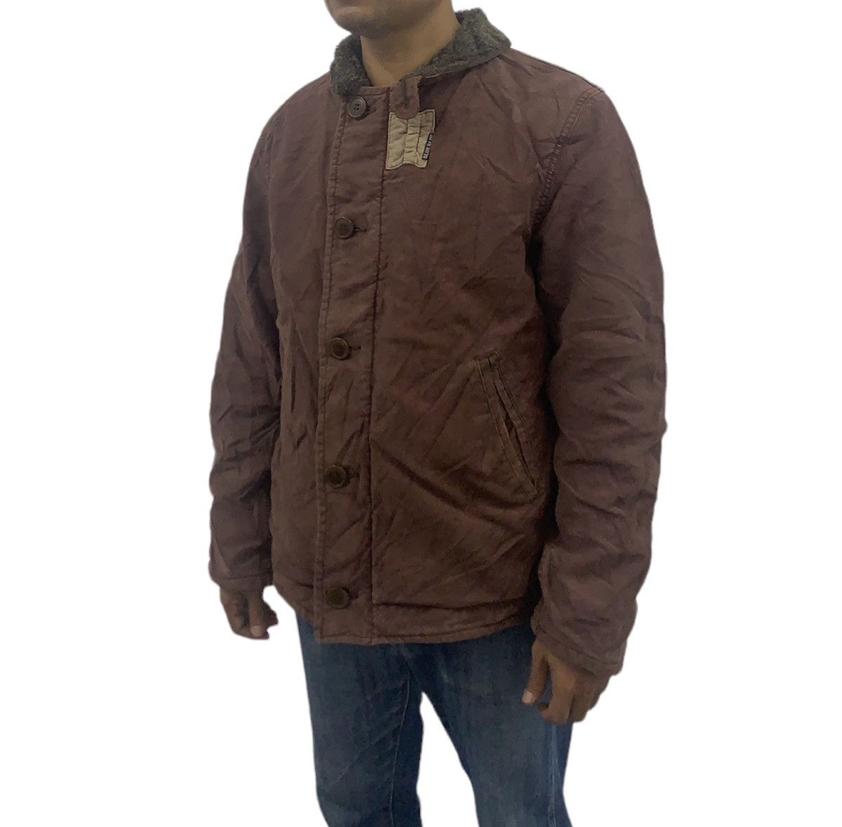 Blue Blue Japan Blue Blue Hairy Sherpa Inner Jacket Made in Japan Size US M / EU 48-50 / 2 - 5 Thumbnail