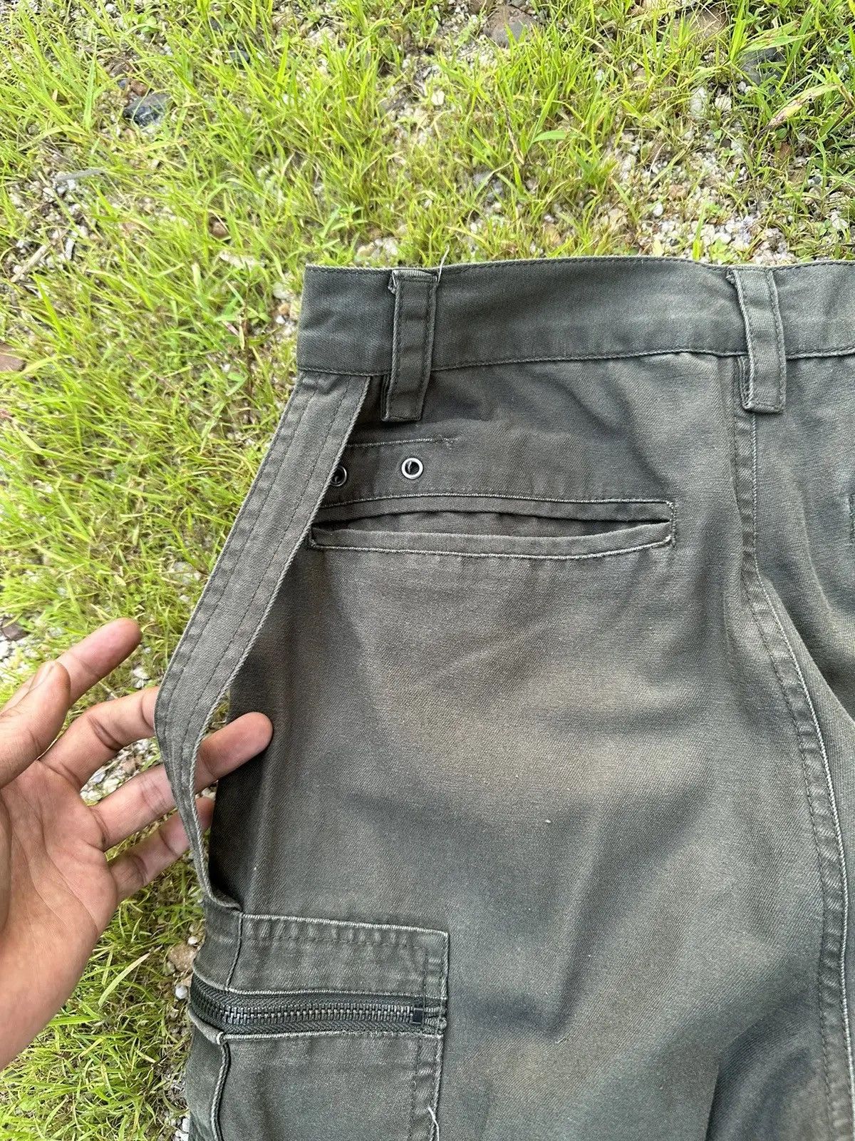Seditionaries CRAZY VINTAGE RECTILINE JAPAN BONDAGE PARACHUTE FLARED PANTS Size US 28 / EU 44 - 10 Thumbnail