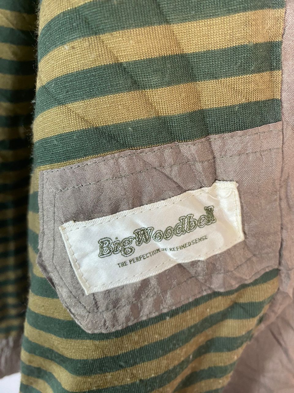 Japanese Brand × Vintage Vintage bigwoodbell zipper jacket Size US L / EU 52-54 / 3 - 6 Thumbnail