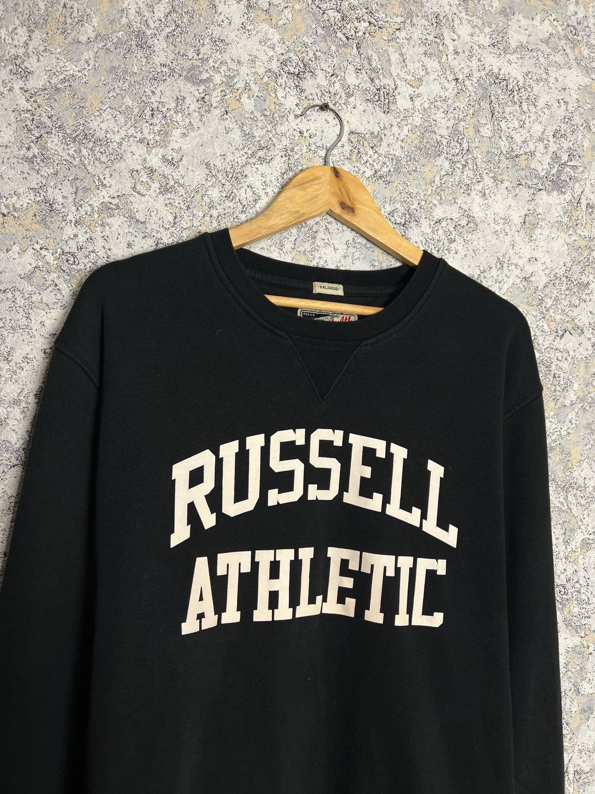 Russell Athletic × Vintage Vintage Russell Athletic USA Big Logo Oversize Sweatshirt Size US XXL / EU 58 / 5 - 2 Thumbnail