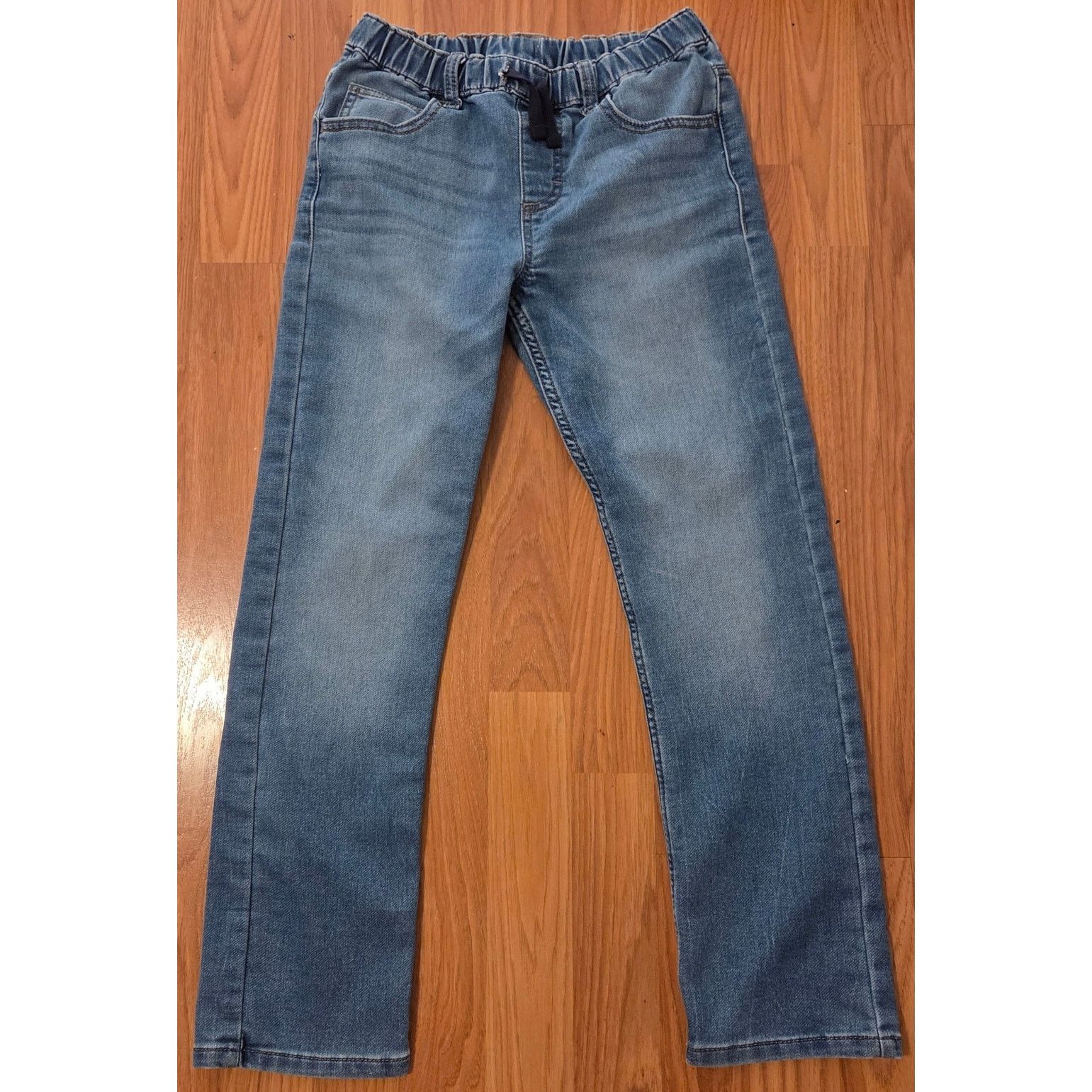 Wrangler Wrangler Acid Wash Blue Denim Slim Jeans - Kids Size 12 Size 34" / US 12 / IT 48 - 3 Thumbnail
