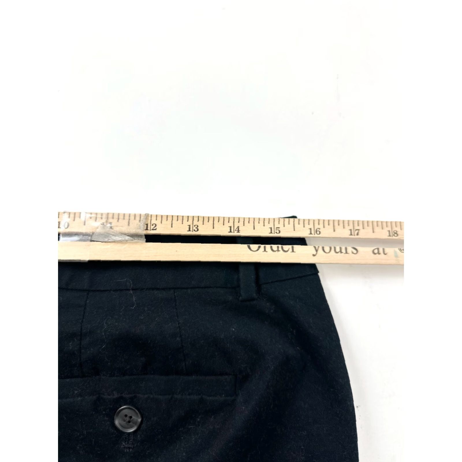 Eddie Bauer Eddie Bauer Pants Womens 6 Black Chino Stretch Mid Rise Straight Leg Regular Size Type Pants Women Black Casual Seasonal Pockets Machine Washable Size 28" / US 6 / IT 42 - 8 Thumbnail