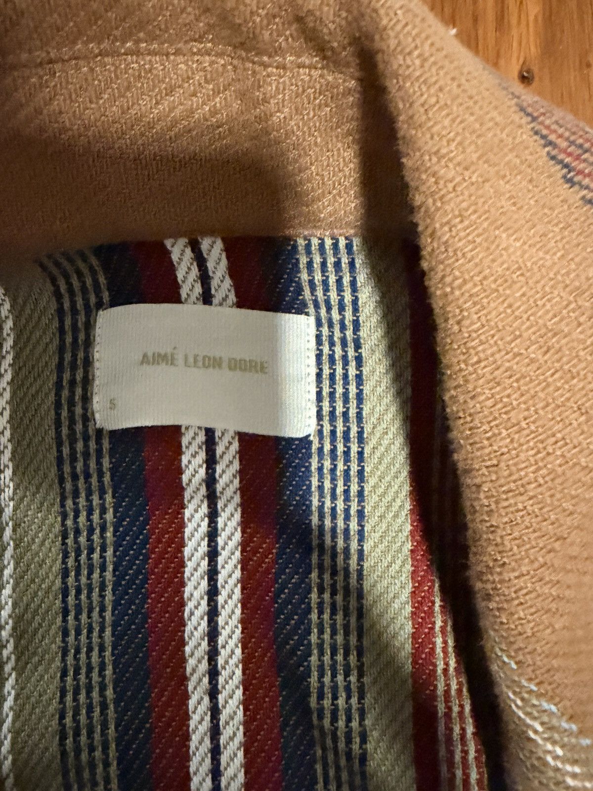 Aime Leon Dore Aime Leon Dore Blanket Serape Striped Brown Chore Coat Small Size US S / EU 44-46 / 1 - 5 Thumbnail