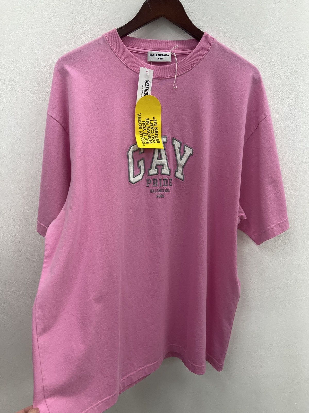 Balenciaga Balenciaga Gay Pride T-shirt Pink Size US XS / EU 42 / 0 - 3 Thumbnail