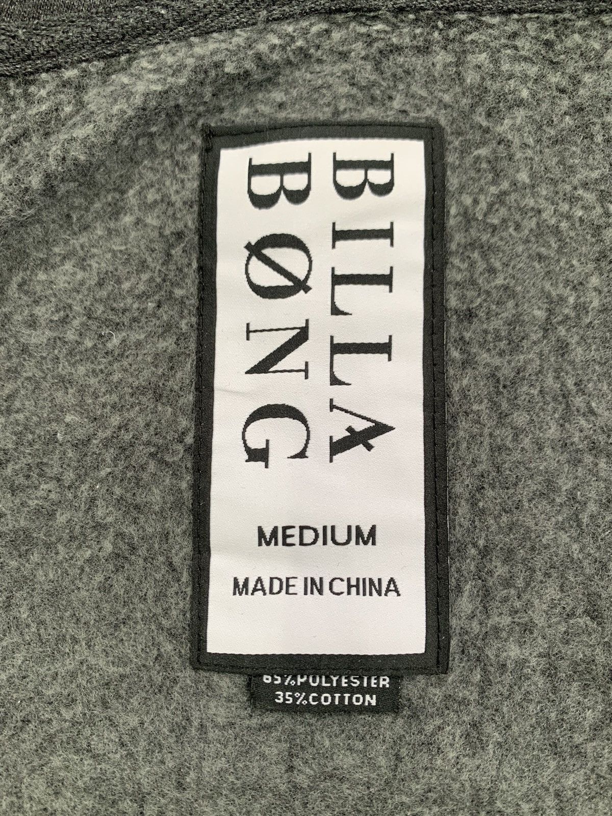 Billabong Billabong Big Logo Zip Up Jacket Hoodie Sweater Size US M / EU 48-50 / 2 - 9 Thumbnail