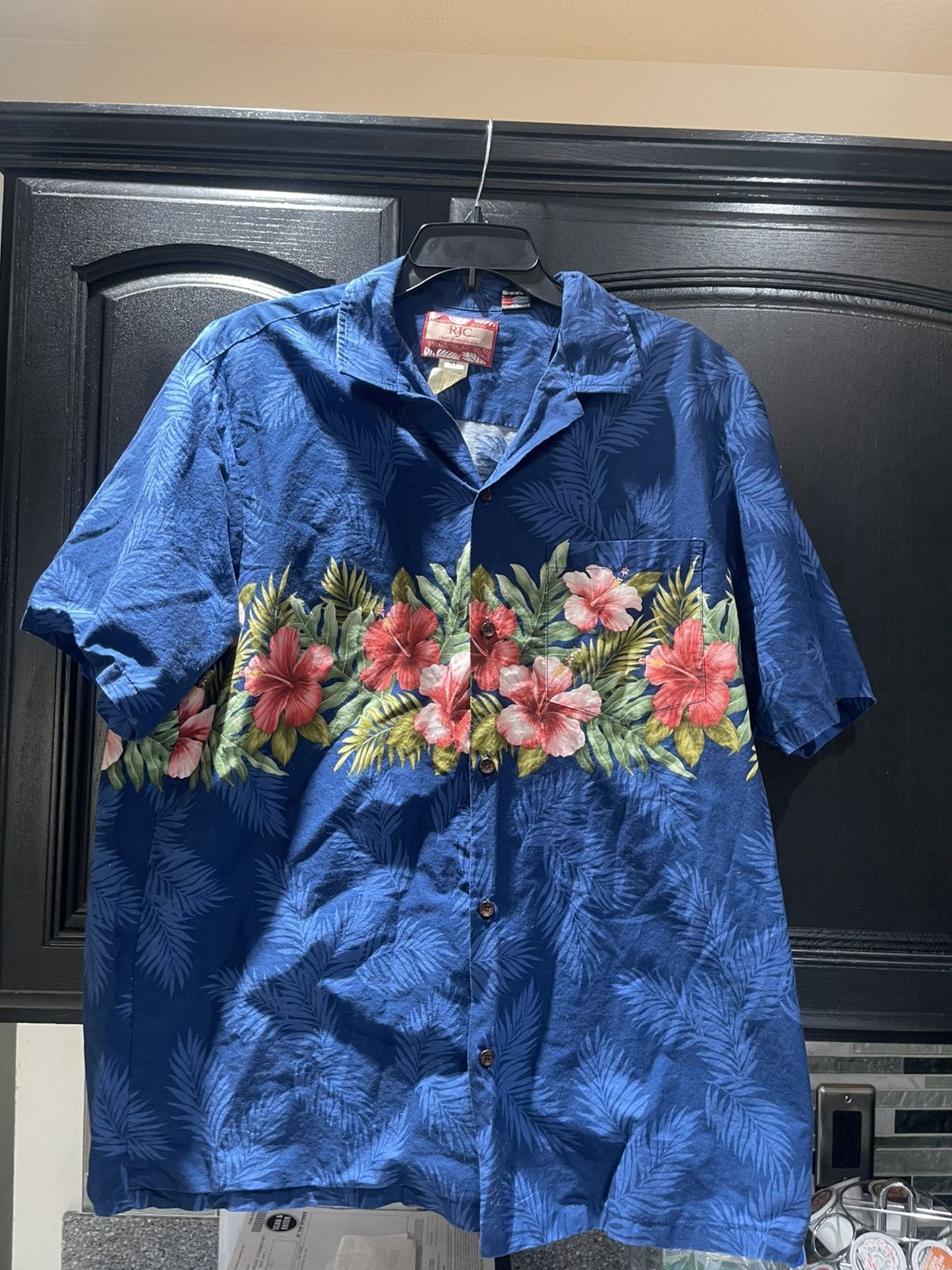 Other RJC Hawaiian Camp Shirt Mens M 100% Cotton Tropical Print Size US XL / EU 56 / 4 - 1 Thumbnail