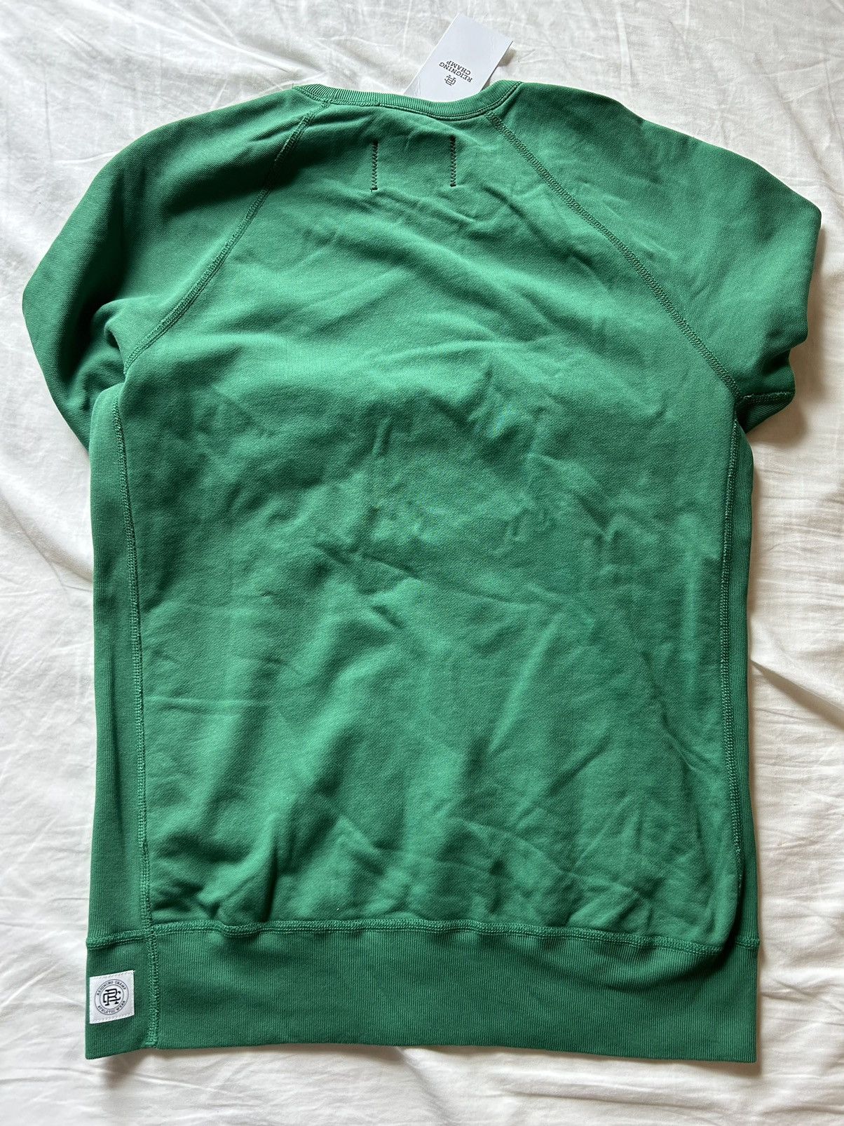 Reigning Champ Reigning Champ Lightweight Terry Slim Sweatshirt Amen Green Size US S / EU 44-46 / 1 - 3 Thumbnail