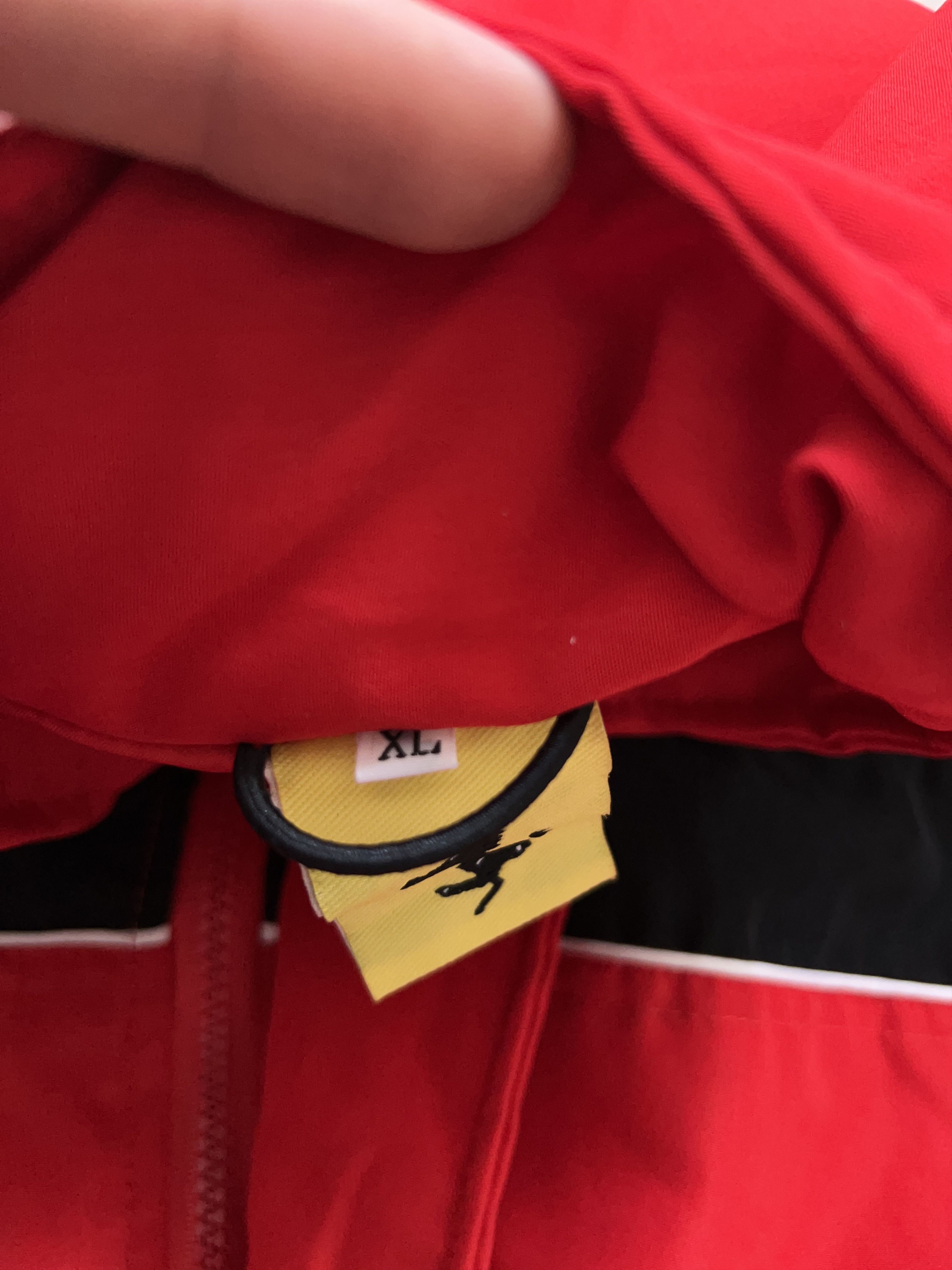 Ferrari × Formula 1 Mens Big Logo Embroidery Racing Jacket Zip Red Driver Coat Size US XL / EU 56 / 4 - 14 Thumbnail