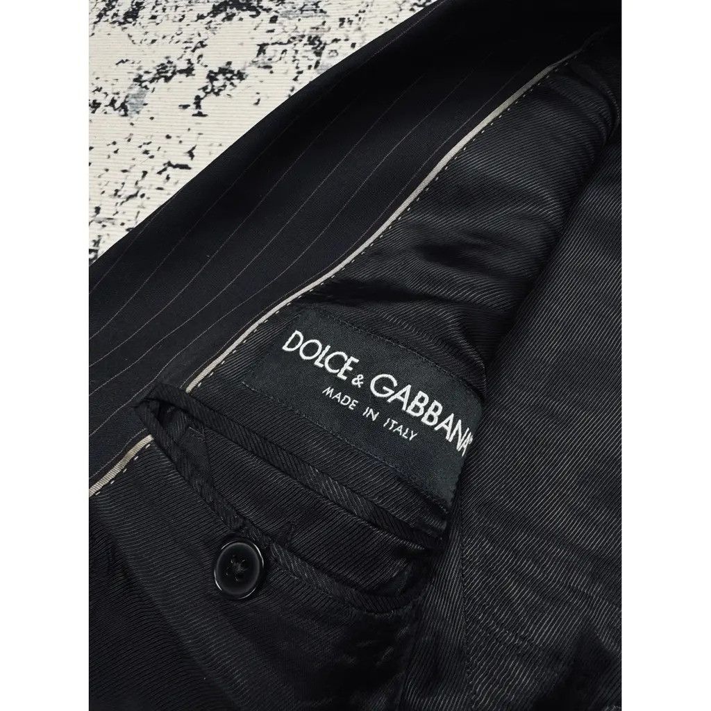 Dolce & Gabbana Dolce Gabbana Suit Jacket Black Size fit S/M Size US S / EU 44-46 / 1 - 5 Thumbnail