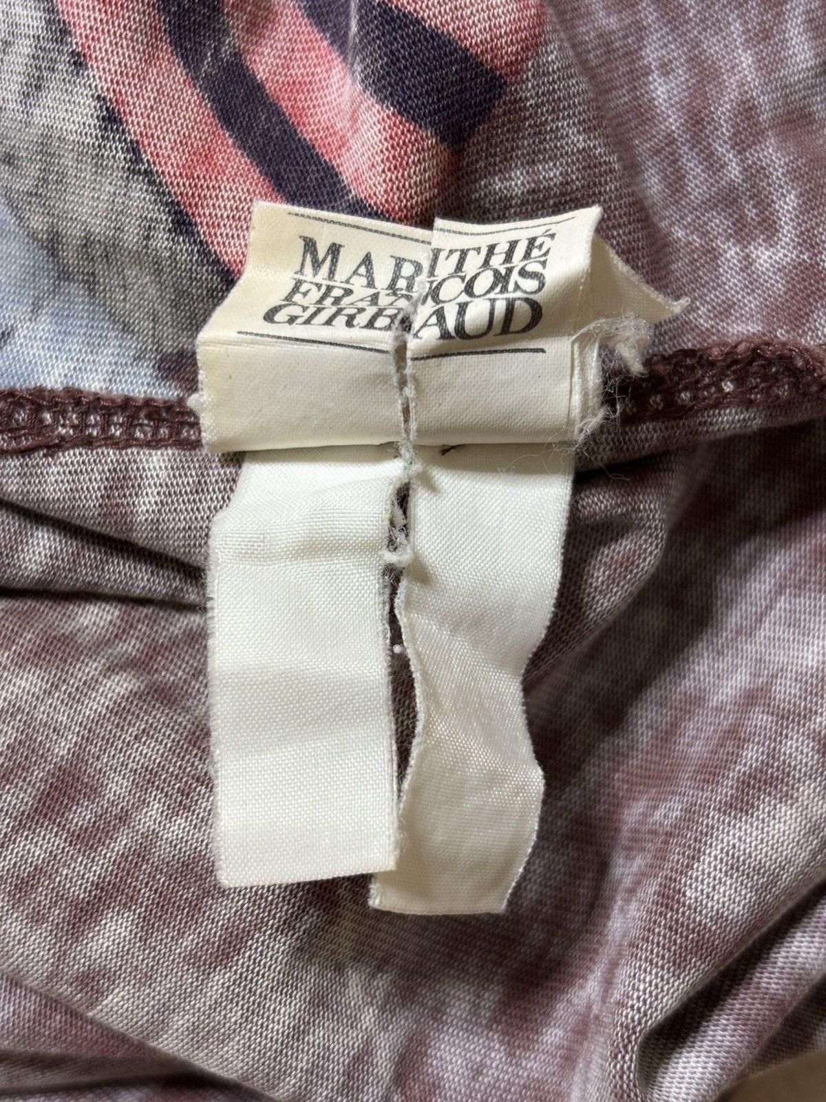 Marithe + Francois Girbaud Archive 1991 Marithe +Francois Girbaud - Summer Art Tanktop Size US S / EU 44-46 / 1 - 8 Thumbnail