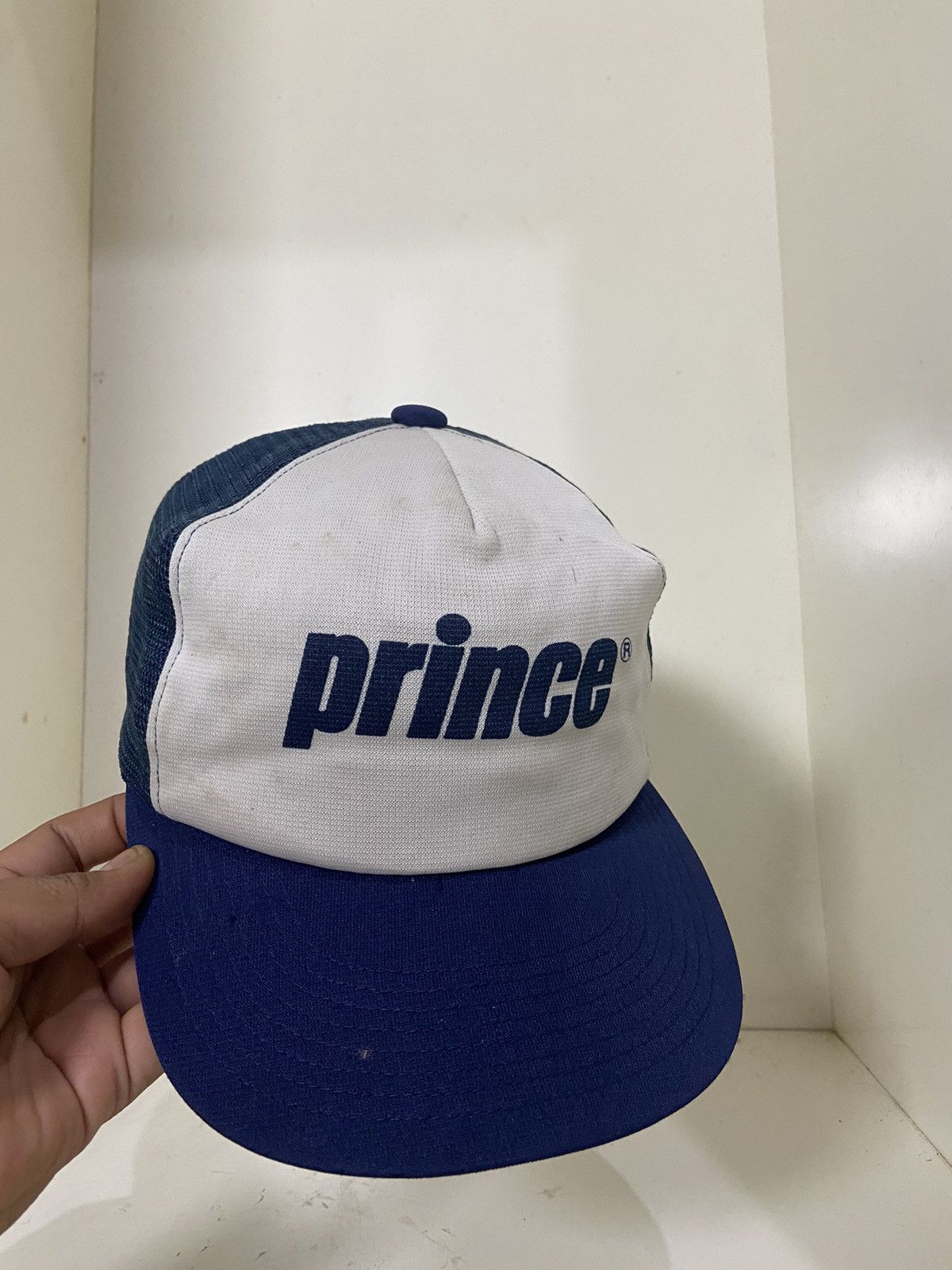 Prince × Vintage Vintage 90s prince tenis trucker hat Size ONE SIZE - 2 Thumbnail