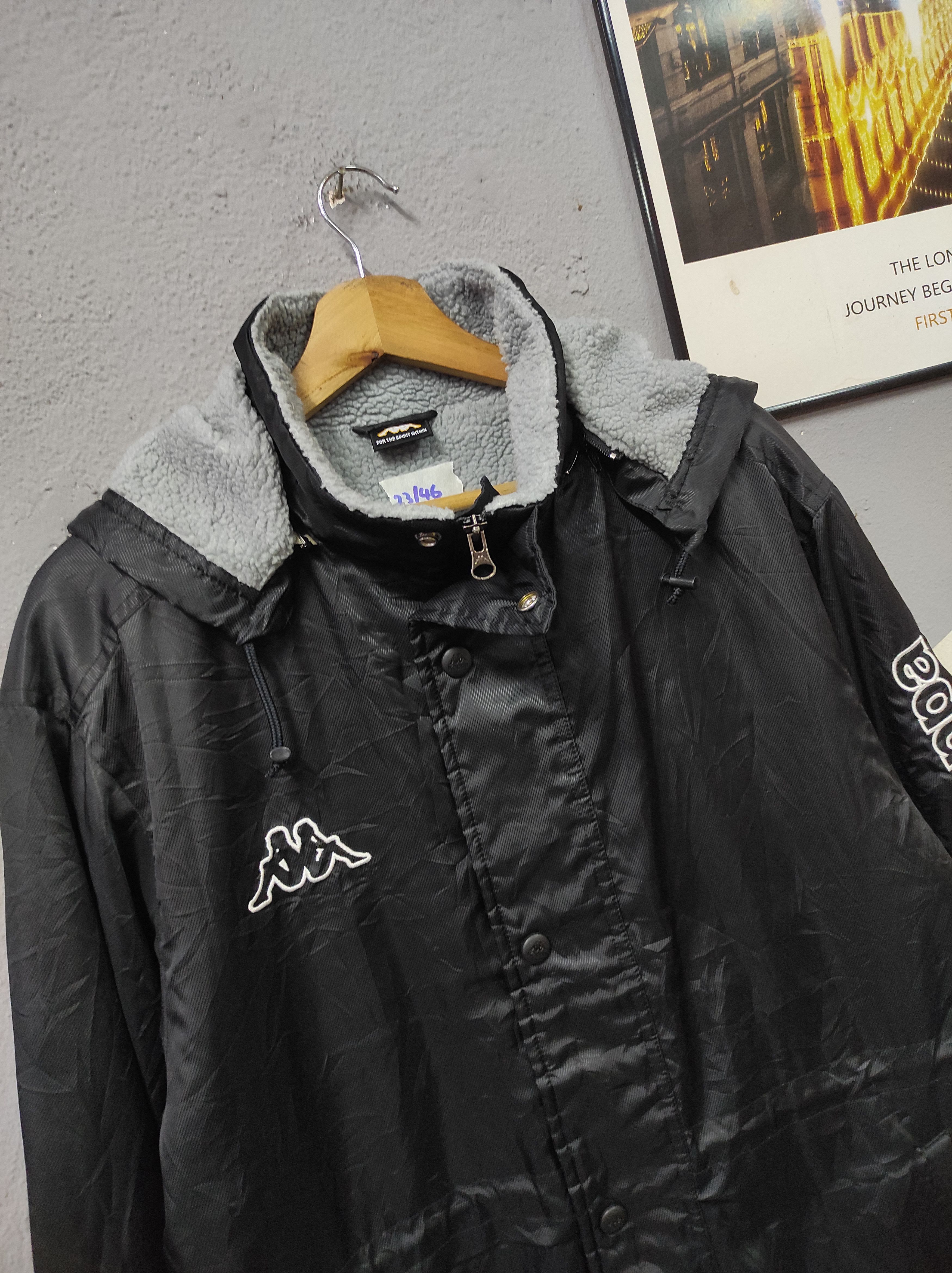 Kappa × Vintage KAPPA VTG EMBROIDERY LOGO PARKA JACKET HOODED Size US M / EU 48-50 / 2 - 4 Thumbnail