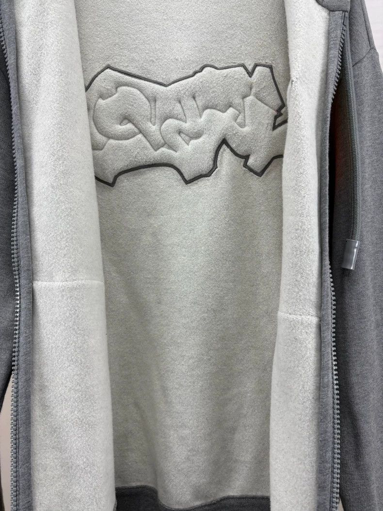 Louis Vuitton Louis Vuitton Gray Logo Zip Hoodie Medium -2505 Size US M / EU 48-50 / 2 - 4 Thumbnail