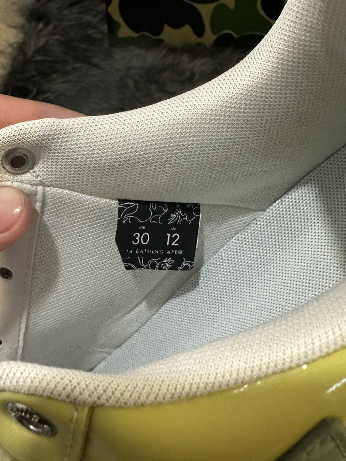 Bape BAPESTA #2 Size US 12 / EU 45 - 6 Thumbnail