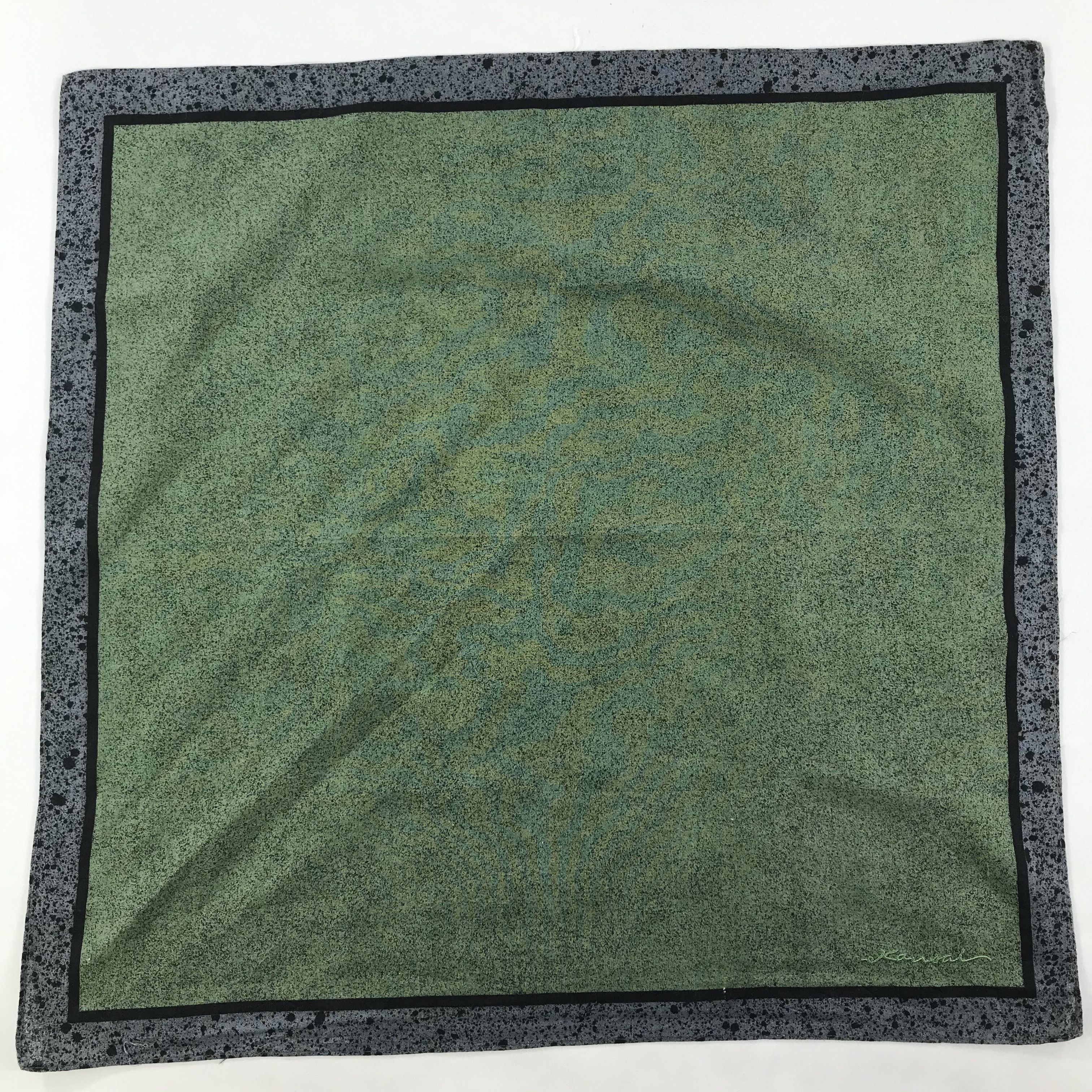 Kansai Yamamoto × Vintage Kansai Bandana / Handkerchief / Neckerchief - S1440 Size ONE SIZE - 1 Thumbnail