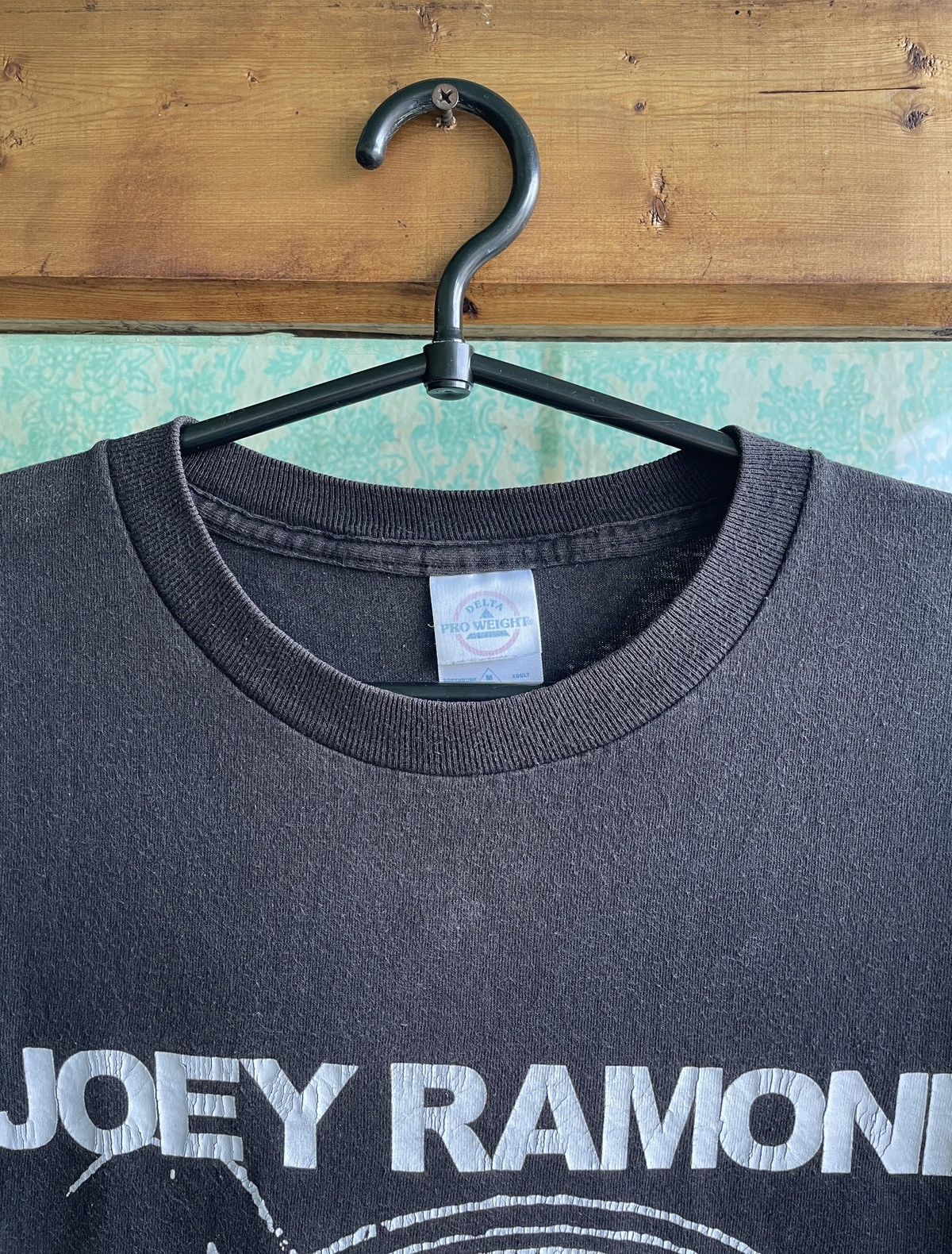Delta Vintage 2002 Joey Ramone Rock Band Black T-Shirt Men’s Sz M Size US M / EU 48-50 / 2 - 5 Thumbnail