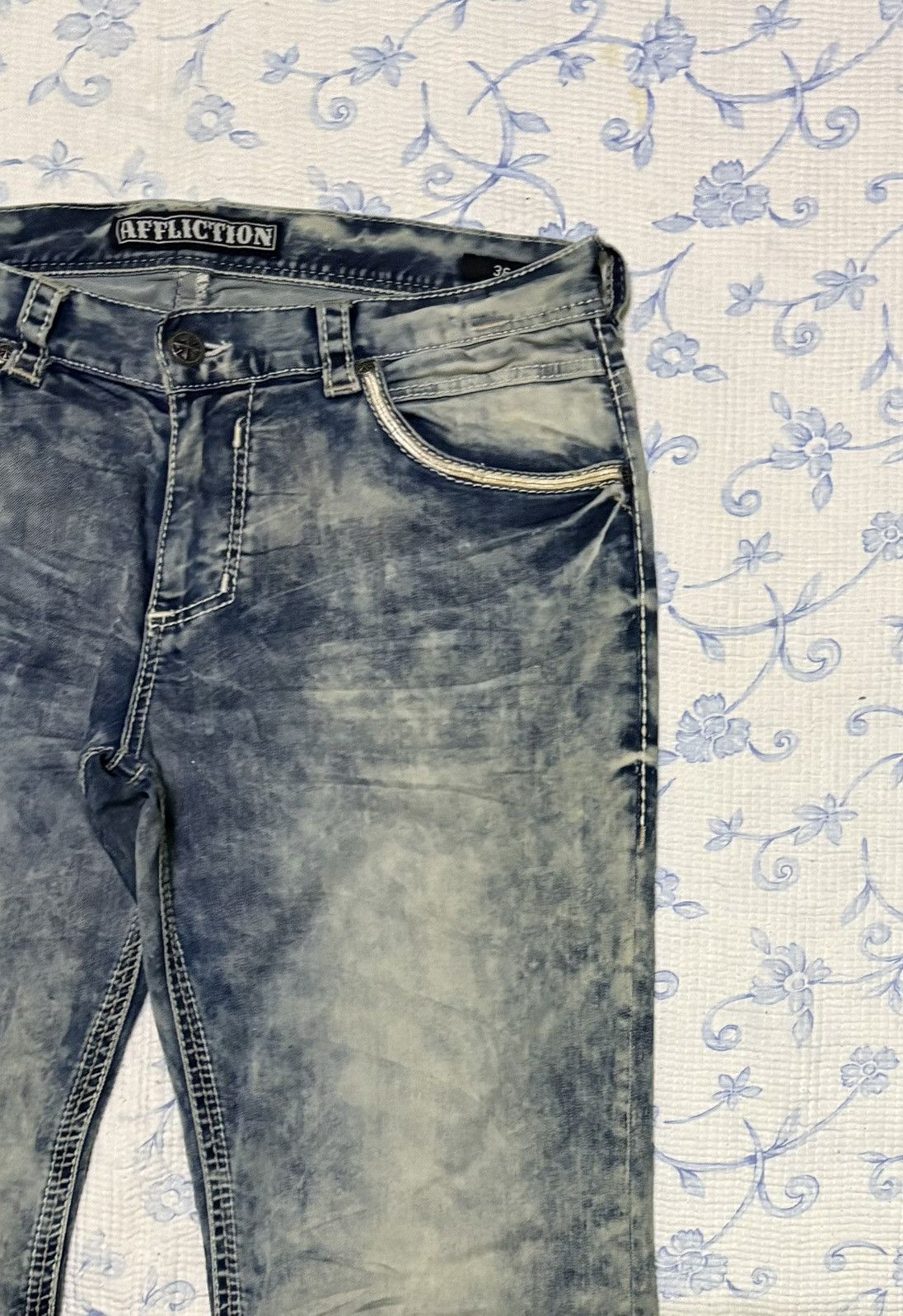 Affliction Affliction Streetwear Jeans Distressed Denim Size US 38 / EU 54 - 7 Thumbnail