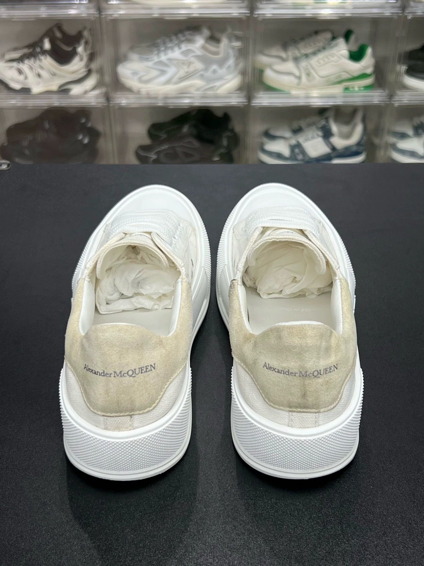 Alexander McQueen mcq canvas shoes with cream accents size 36 Size US 5.5 / EU 38 - 7 Thumbnail