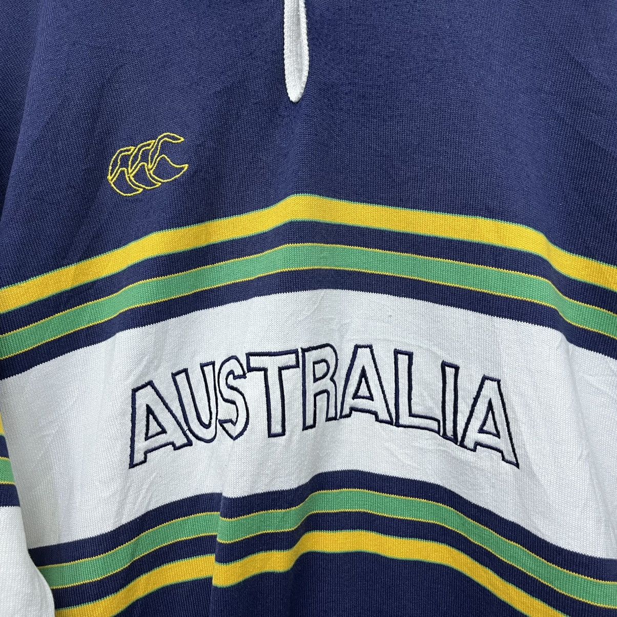 Canterbury of New Zealand Vintage 90s Australia Striped Rugby Jersey Size US L / EU 52-54 / 3 - 5 Thumbnail