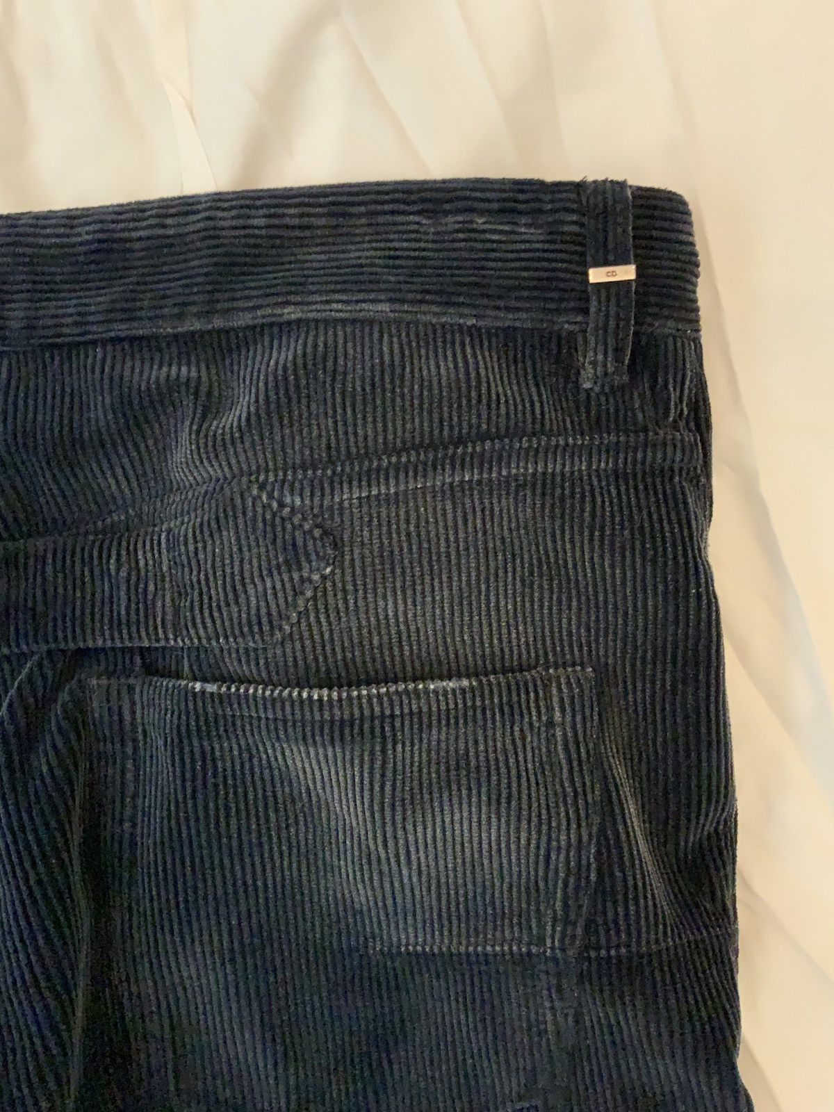 Dior Navy Corduroy Pants Size US 30 / EU 46 - 6 Thumbnail
