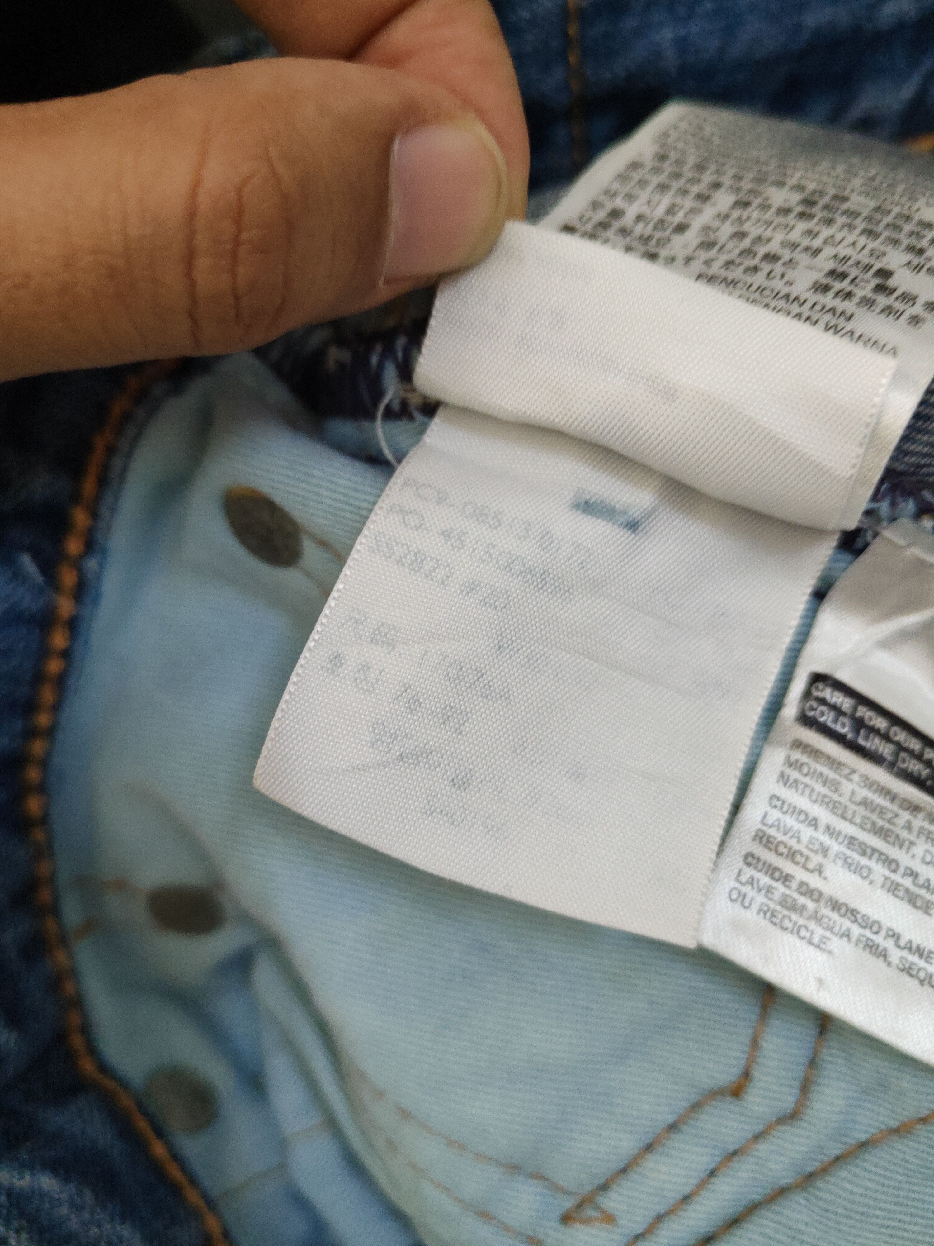 Levi's Levi's Blue Distressed Ripped Jeans #W1691 Size US 30 / EU 46 - 17 Thumbnail