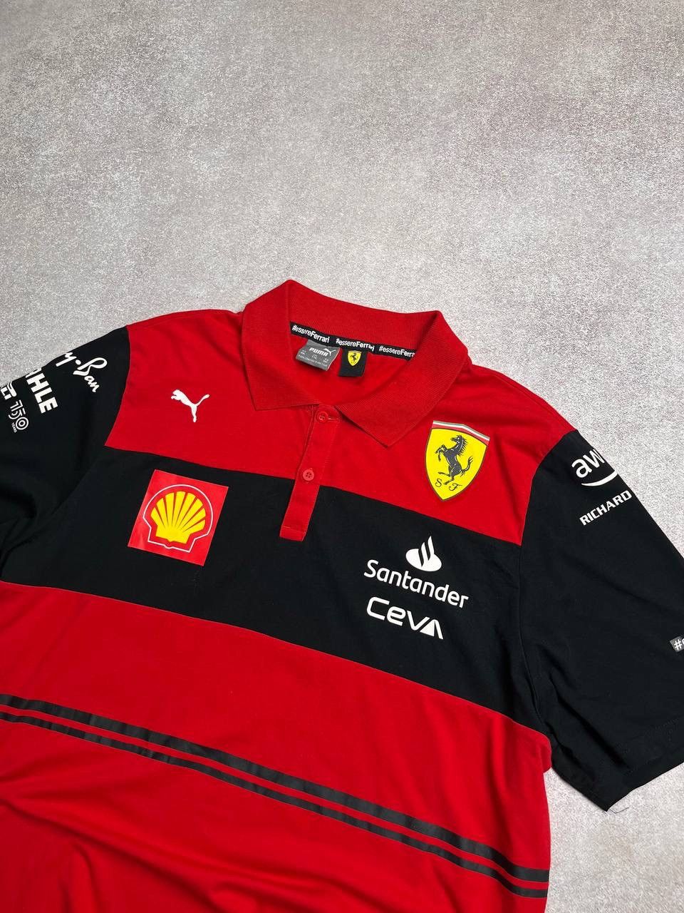 Vintage Vintage Scuderia Ferarri F-1 Puma Polo Racing Shirt Y2K XXL Size US XXL / EU 58 / 5 - 2 Thumbnail